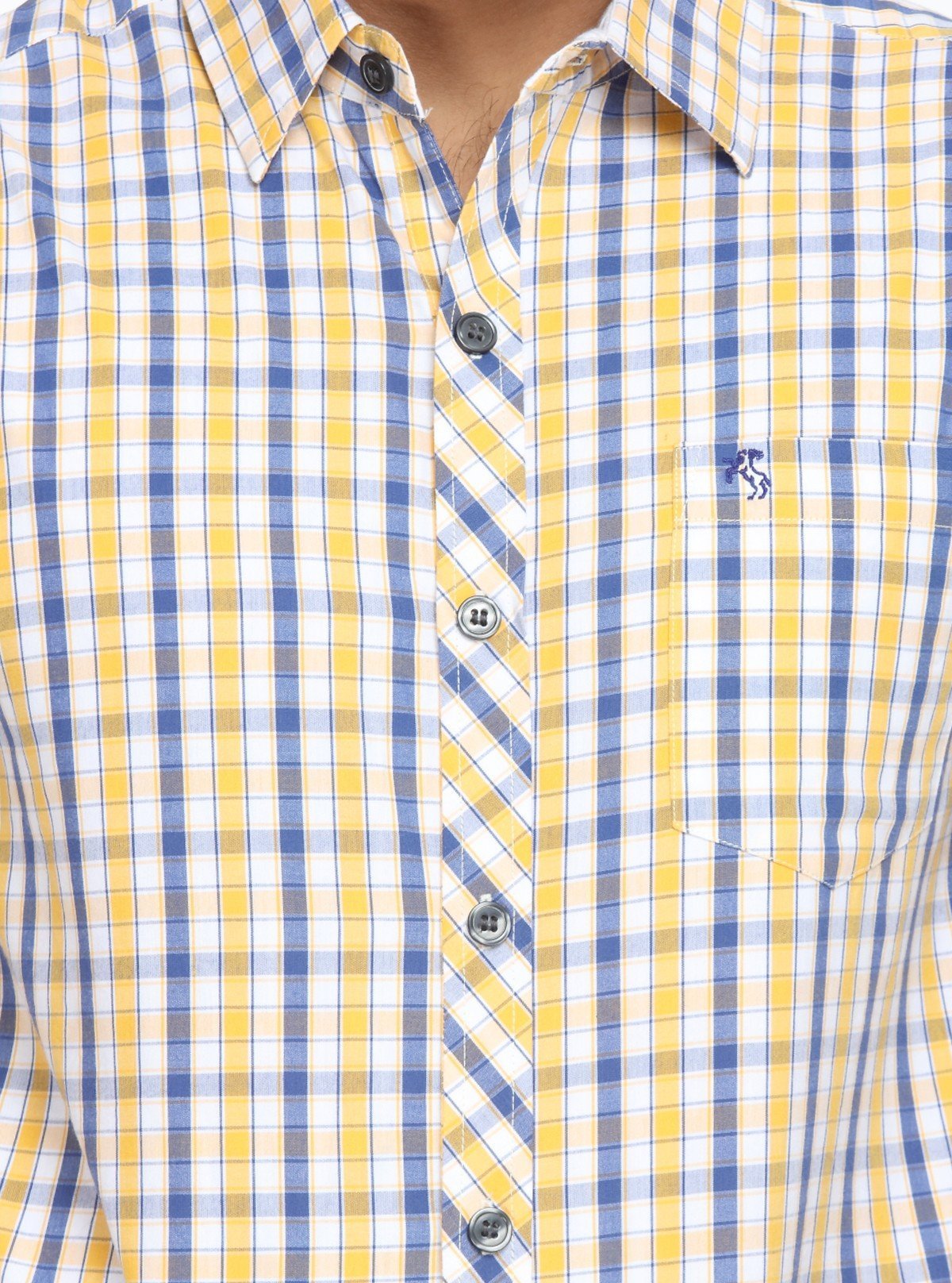 Men’s Mustard Stripe Full Sleeve Shirt – Casual Elegance by Boer & Fitch - Boer and Fitch