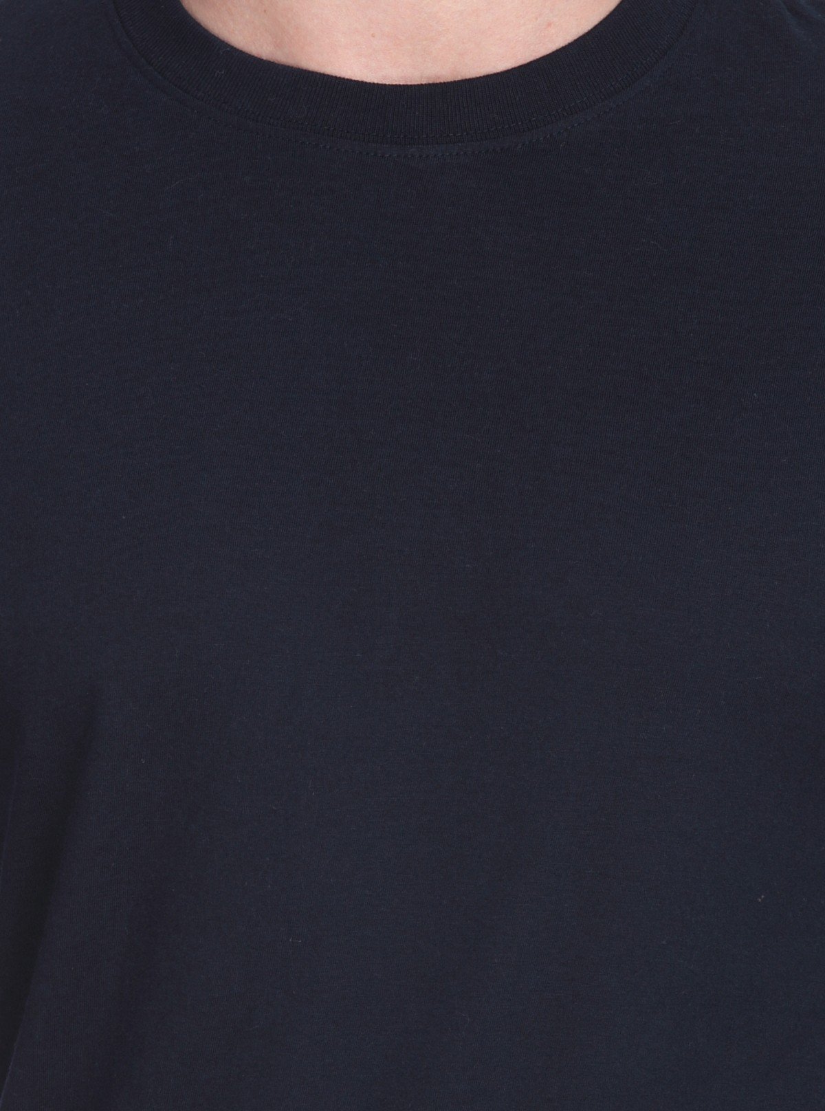 Men's Navy Basic Crew Neck T-Shirt – Classic Fit with Everyday Comfort - Boer and Fitch