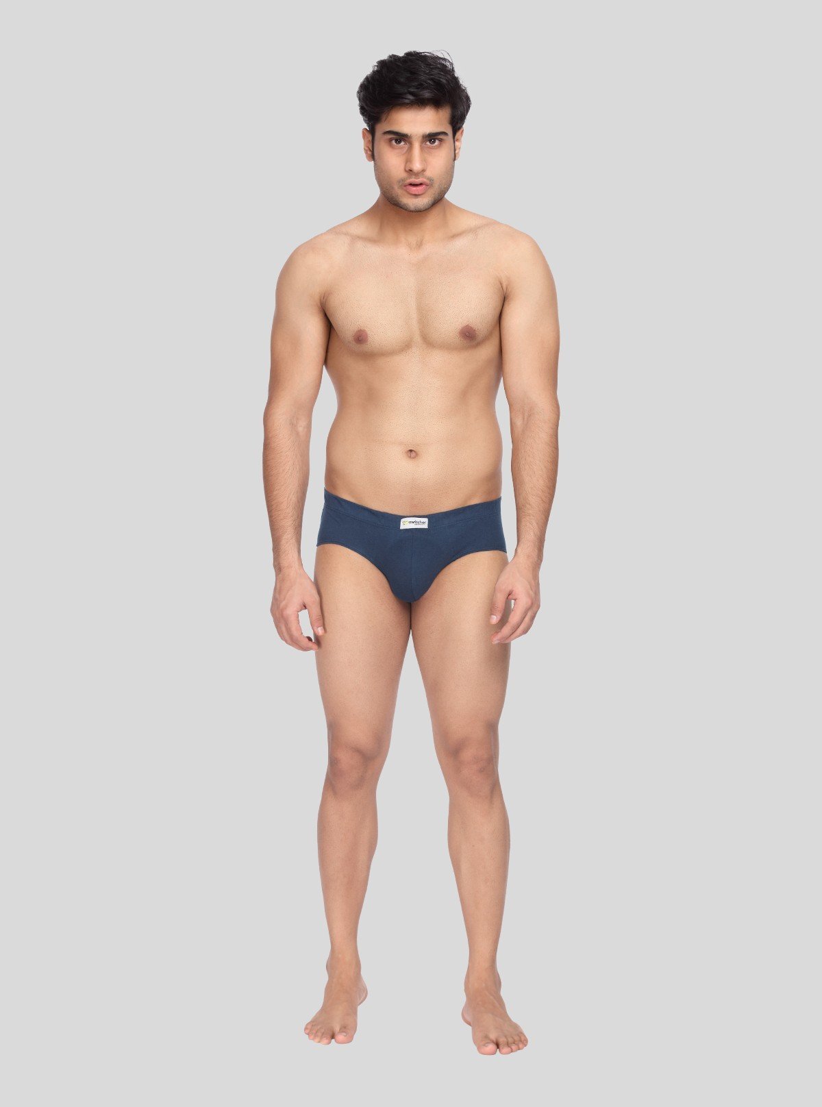 Men's Navy Classic Fit Briefs – Pack of 2 - Boer and Fitch