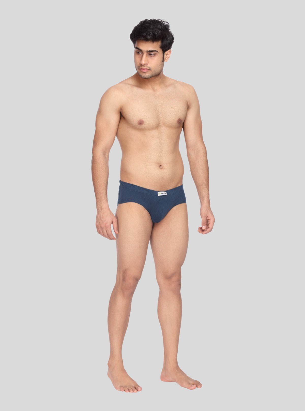 Men's Navy Classic Fit Briefs – Pack of 2 - Boer and Fitch