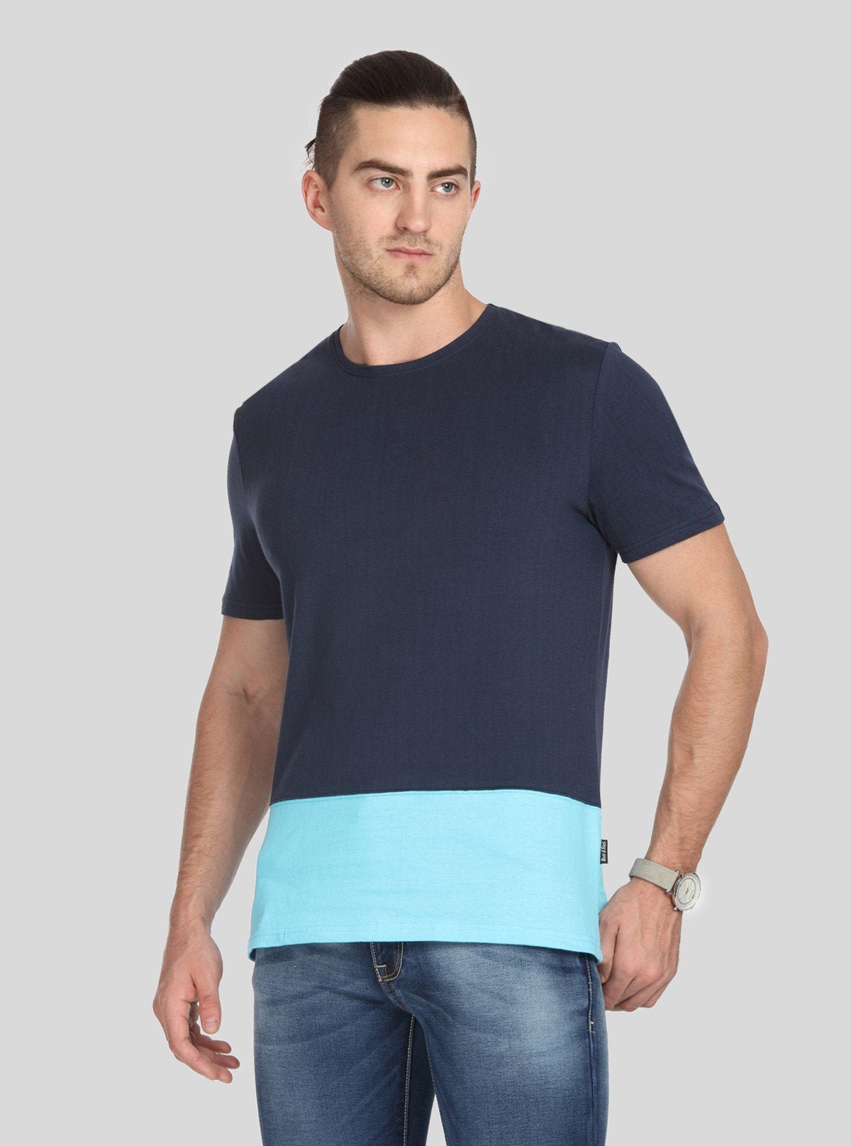 Men's Navy Classic Fit T-Shirt – Timeless Style & Everyday Comfort - Boer and Fitch