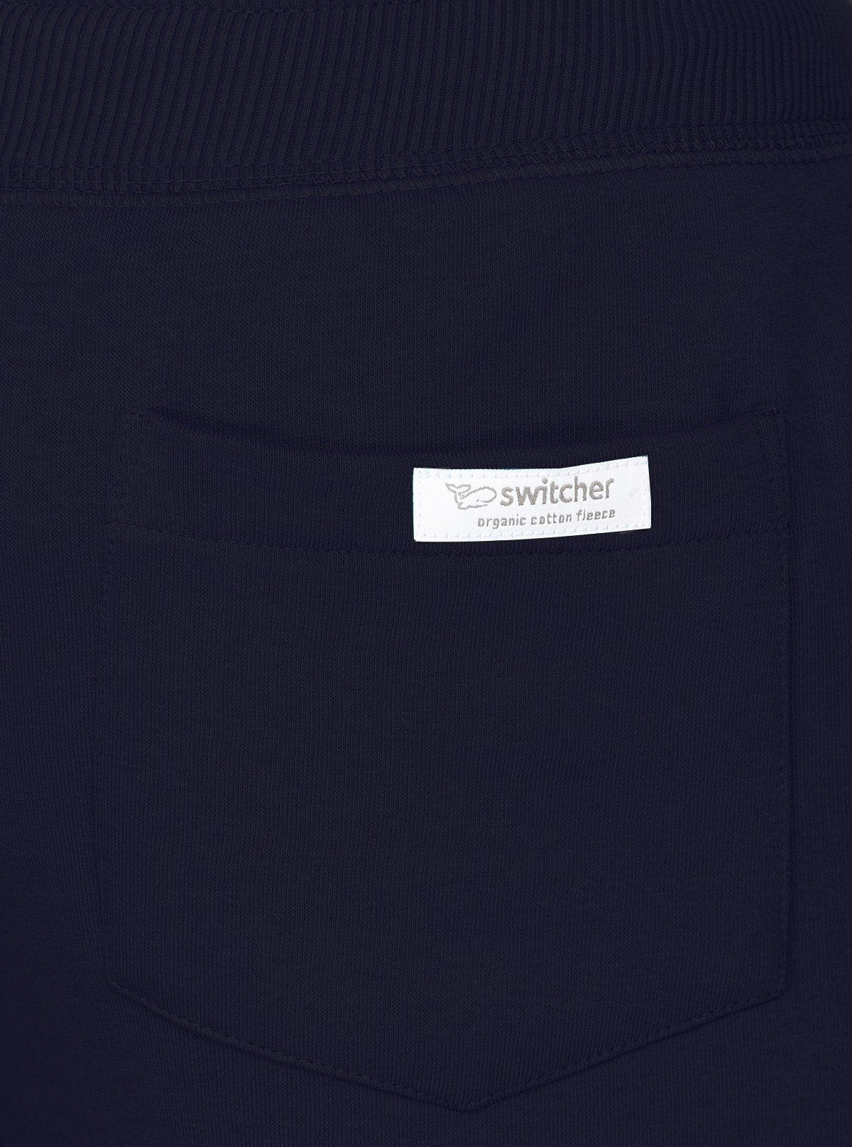 Men’s Navy Fleece Cuffed Joggers – Warm, Stylish & Ultra - Comfortable - Boer and Fitch