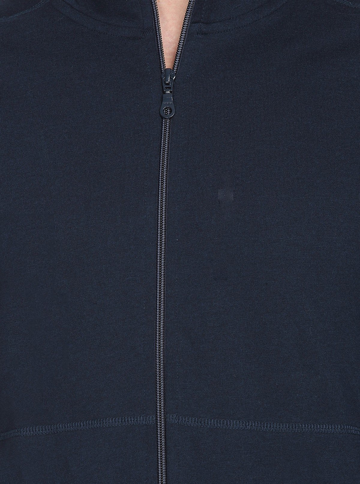 Men’s Navy Full Zipper Cardigan – Sleek Warmth with Everyday Versatility - Boer and Fitch