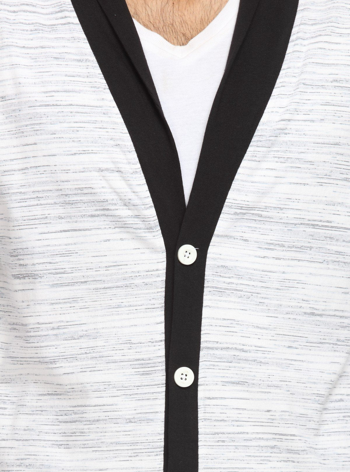 Men's Pause White Solid V - Neck T-Shirt – Boer and Fitch - Boer and Fitch