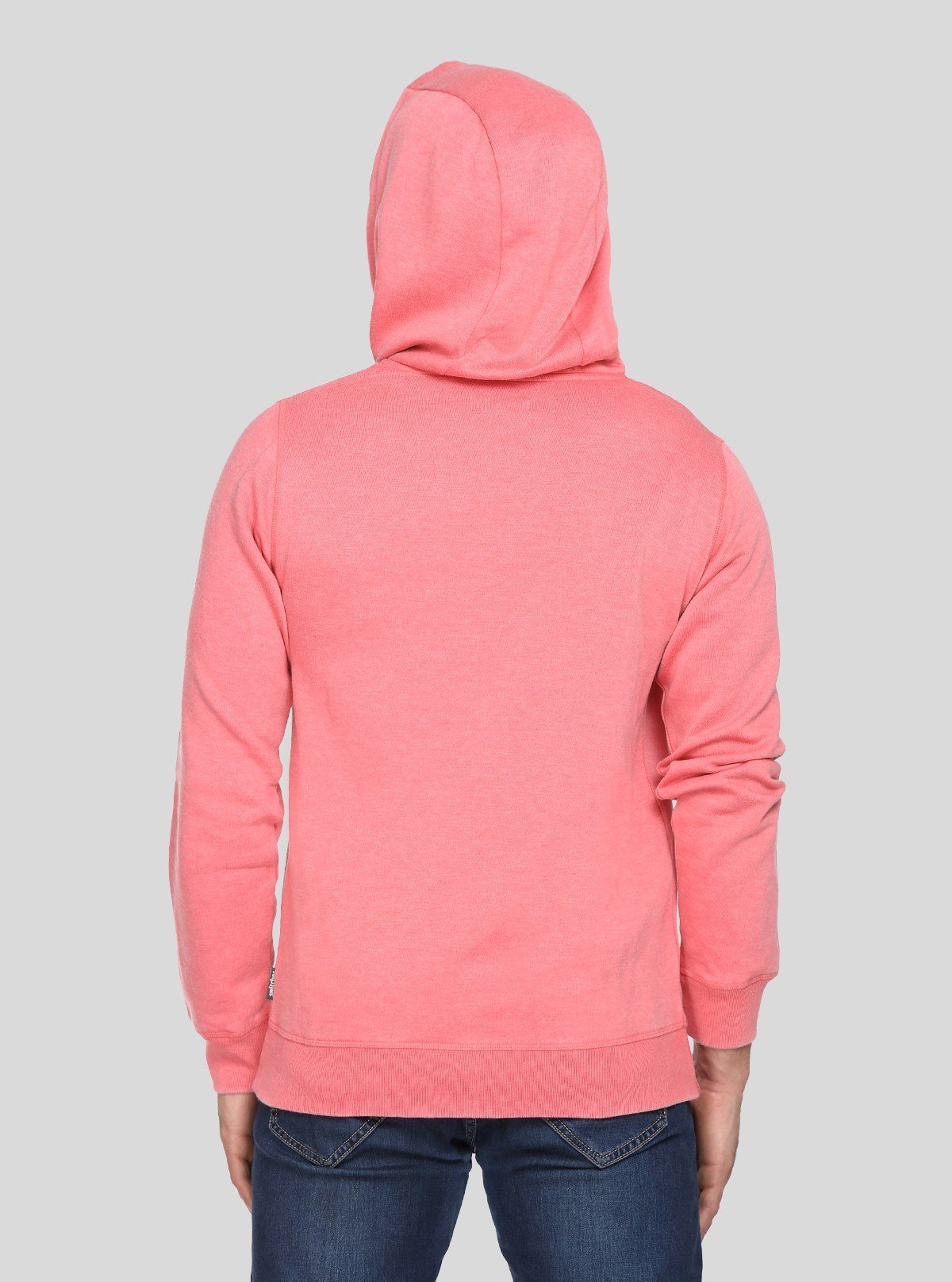 Men’s Pink Garment Dyed Sweatshirt – Soft - Tone Streetwear Classic - Boer and Fitch