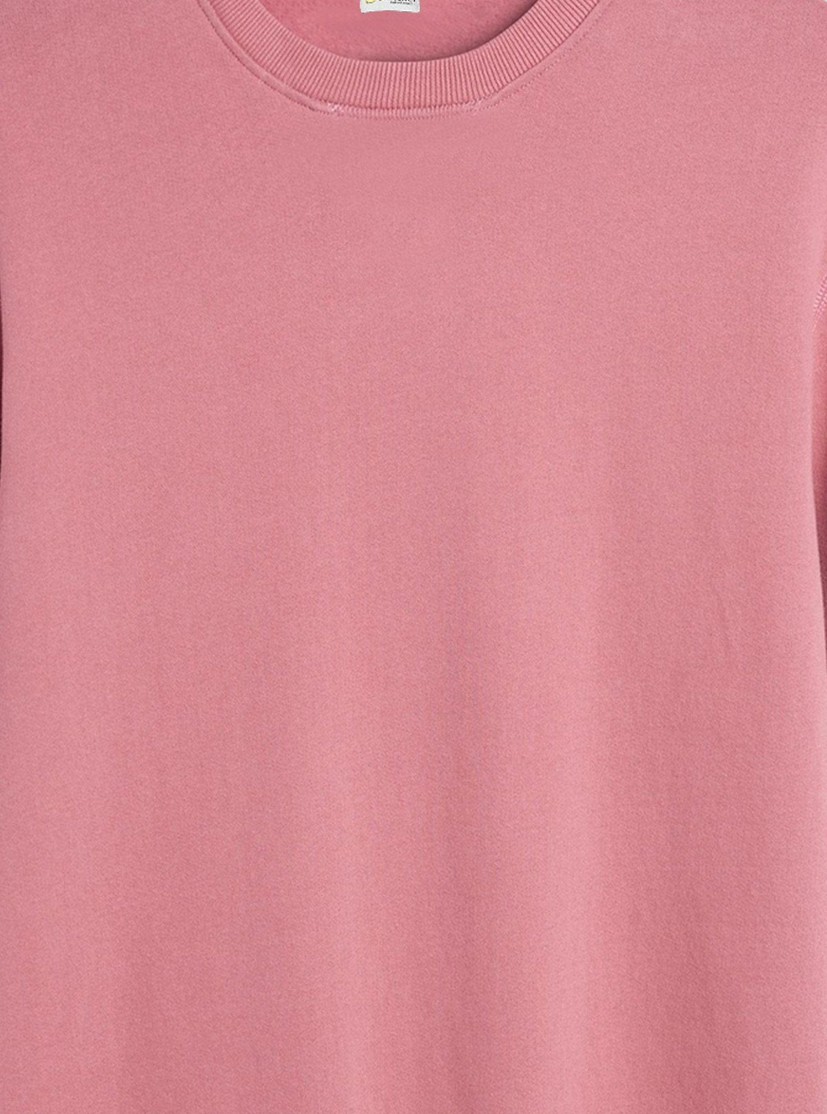 Men’s Pink Garment Dyed Sweatshirt – Soft, Washed & Style - Forward - Boer and Fitch