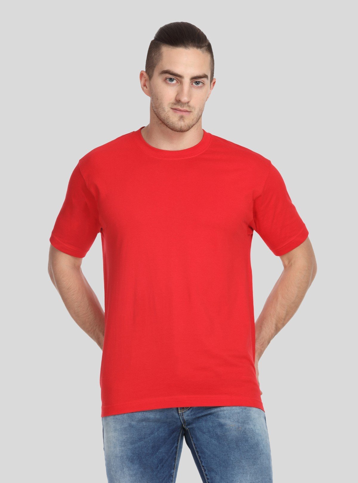Men’s Red California Printed T-Shirt – Bold Graphic Tee for Everyday Power - Boer and Fitch