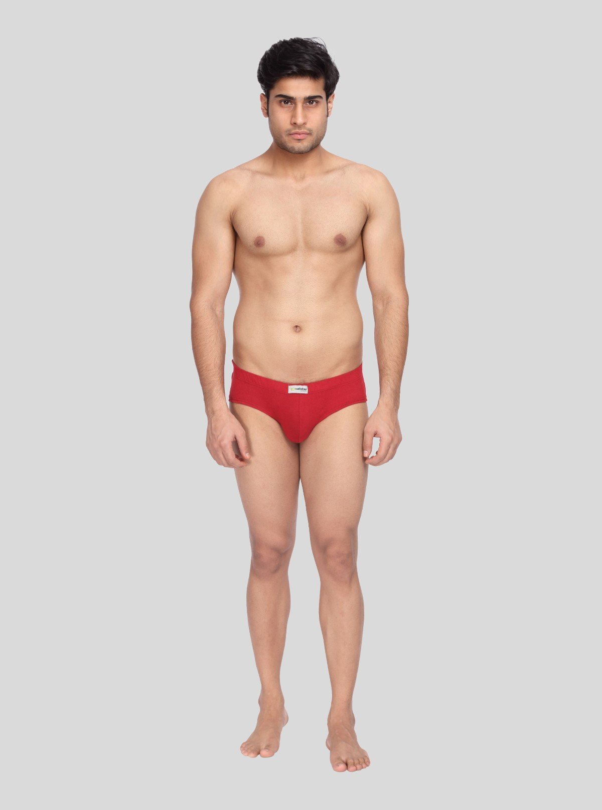 Men’s Red Cotton Briefs – Pack of 2 | Soft & Supportive Innerwear - Boer and Fitch