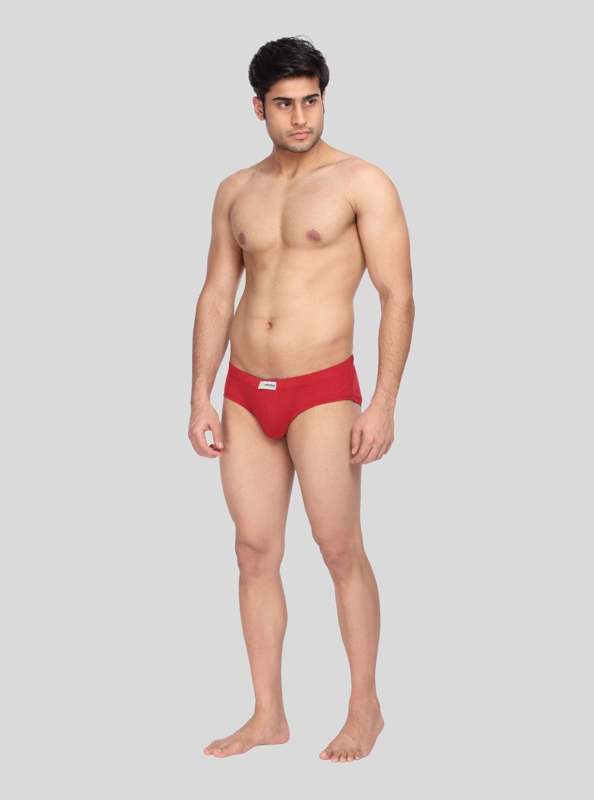 Men’s Red Cotton Briefs – Pack of 2 | Soft & Supportive Innerwear - Boer and Fitch