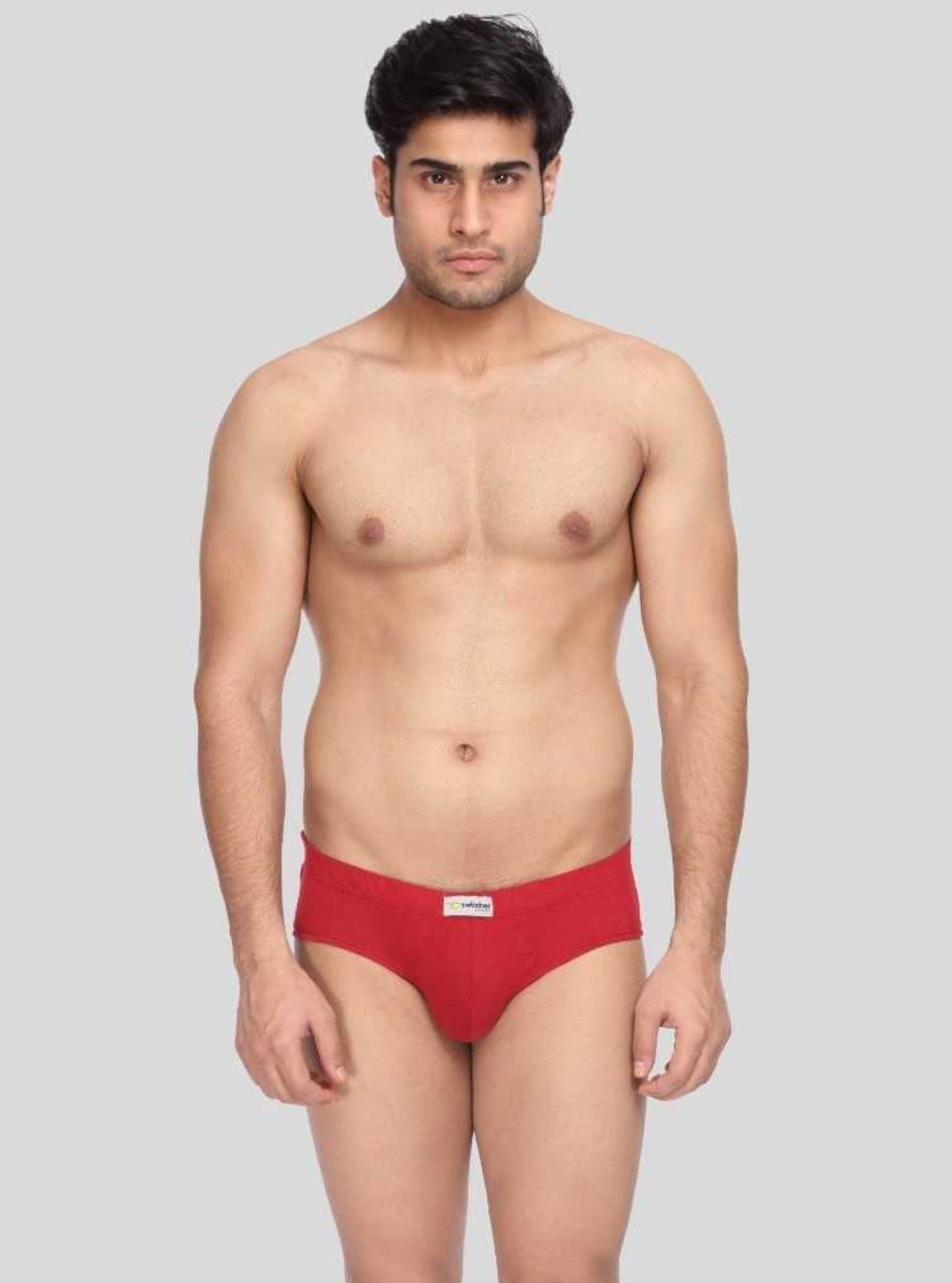 Men’s Red Cotton Briefs – Pack of 2 | Soft & Supportive Innerwear - Boer and Fitch