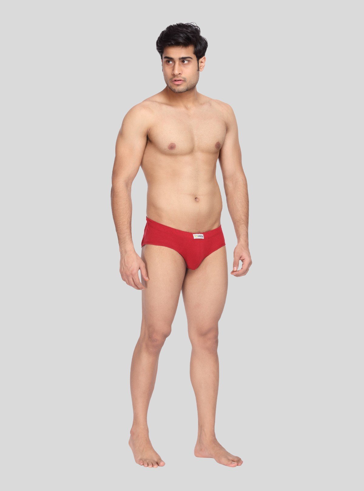 Men’s Red Cotton Briefs – Pack of 2 | Soft & Supportive Innerwear - Boer and Fitch