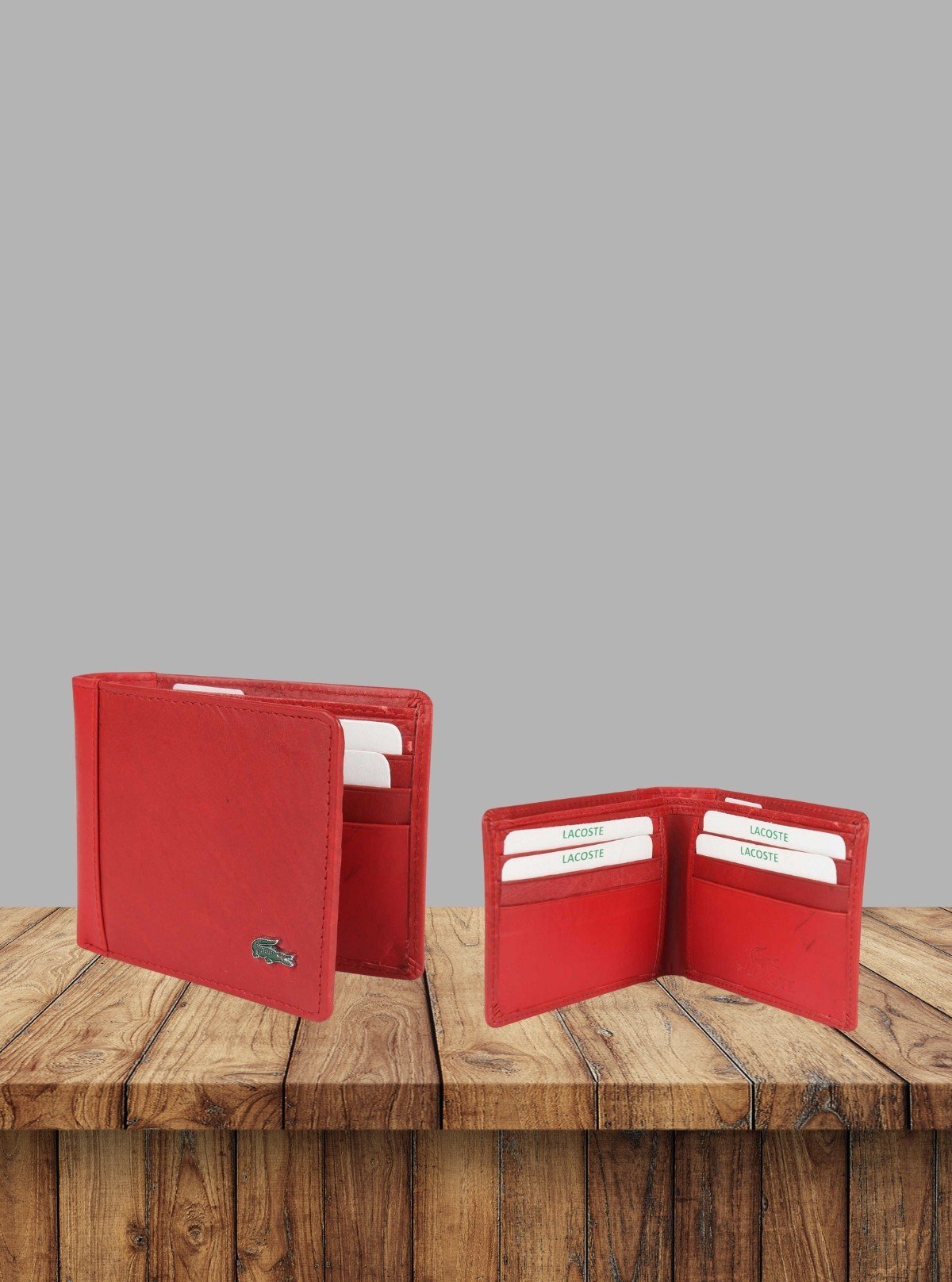 Men’s Red Leather Wallet by Boer and Fitch – Bold, Stylish & Functional - Boer and Fitch