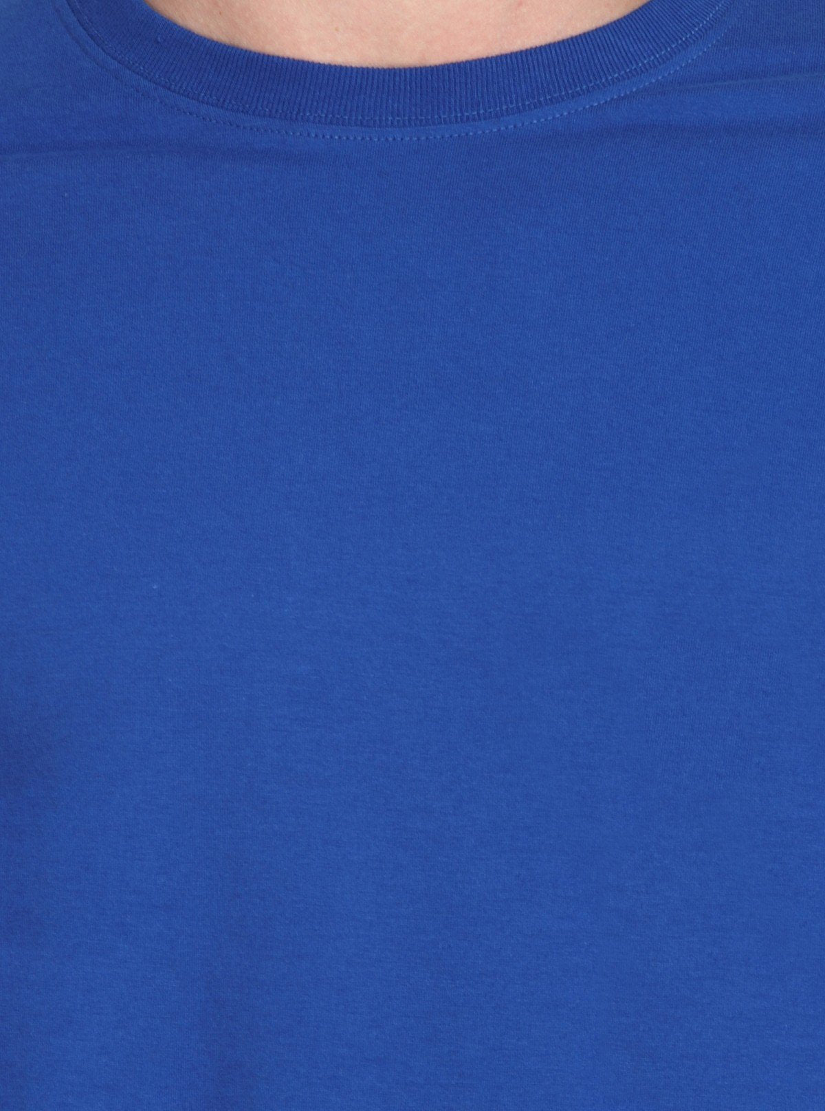 Men's Royal Blue Basic Crew Neck T-Shirt – Essential Comfort & Style - Boer and Fitch