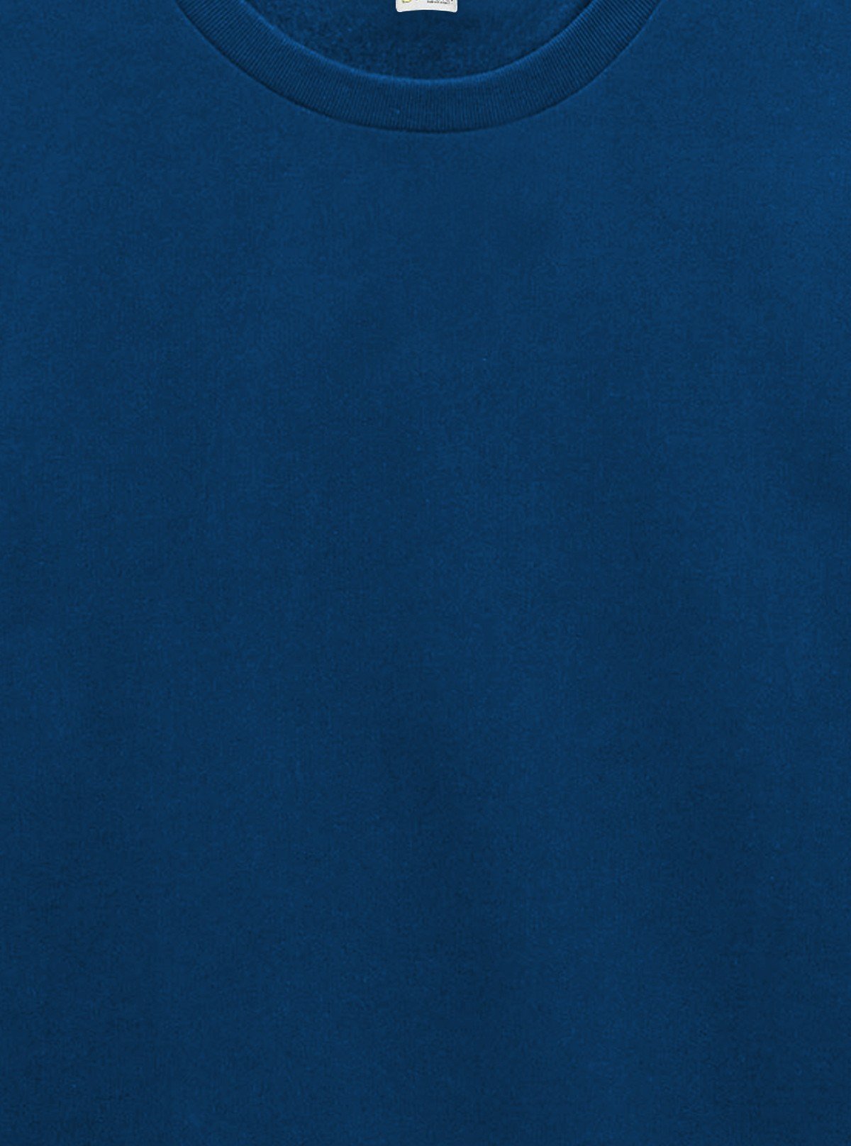 Men’s Royal Blue Garment Dyed Sweatshirt – Bold, Washed & Comfortable - Boer and Fitch