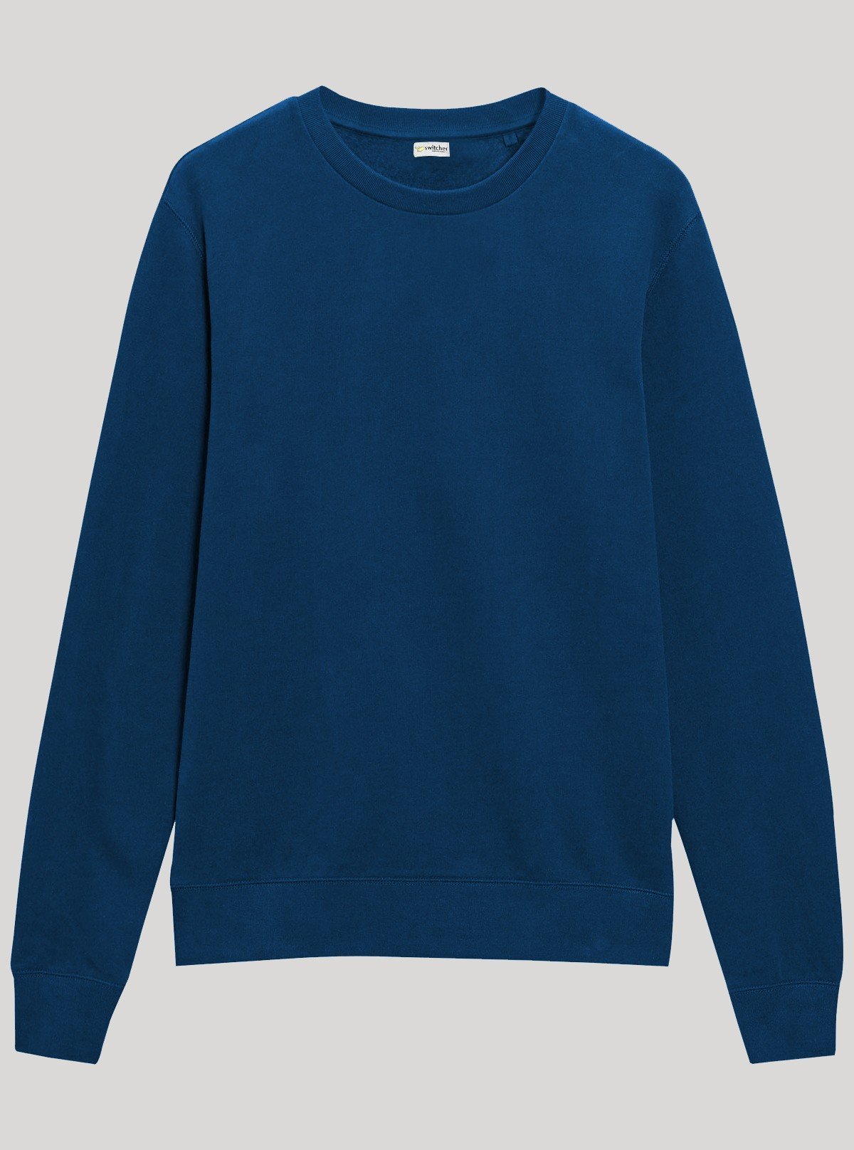 Men’s Royal Blue Garment Dyed Sweatshirt – Bold, Washed & Comfortable - Boer and Fitch