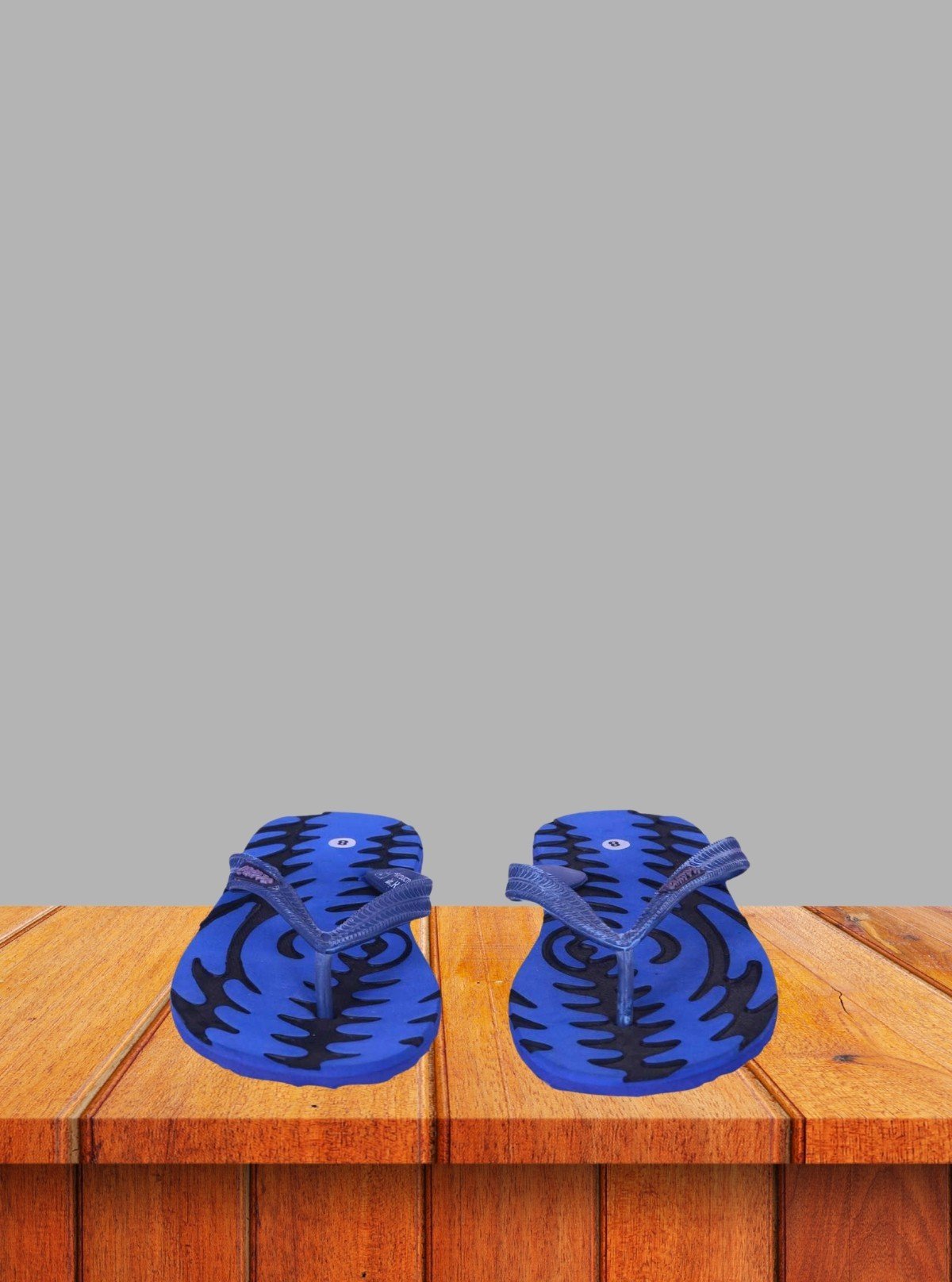 Men’s Royal Blue Graphic Flip Flop – Stylish & Comfortable | Boer & Fitch - Boer and Fitch