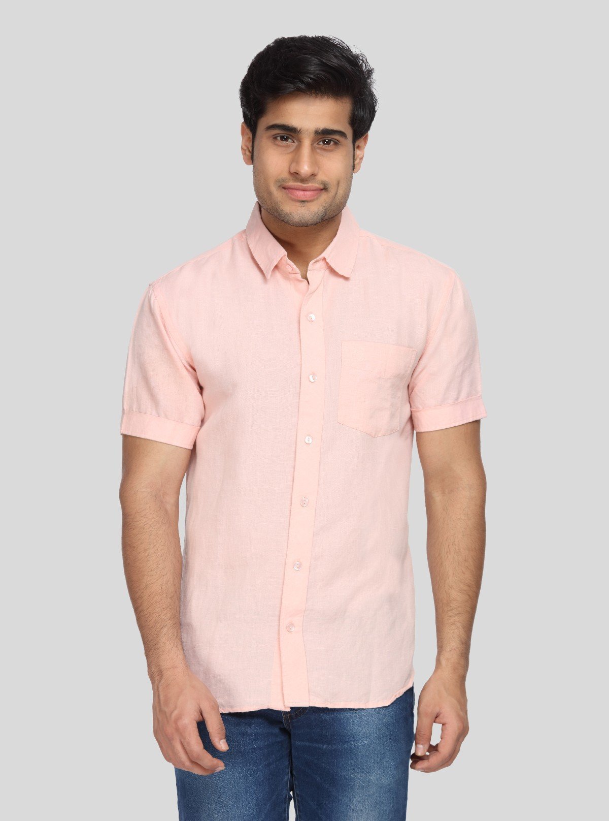 Men's Saffron Linen Shirt – Bold, Breezy & Refined Summer Essential - Boer and Fitch