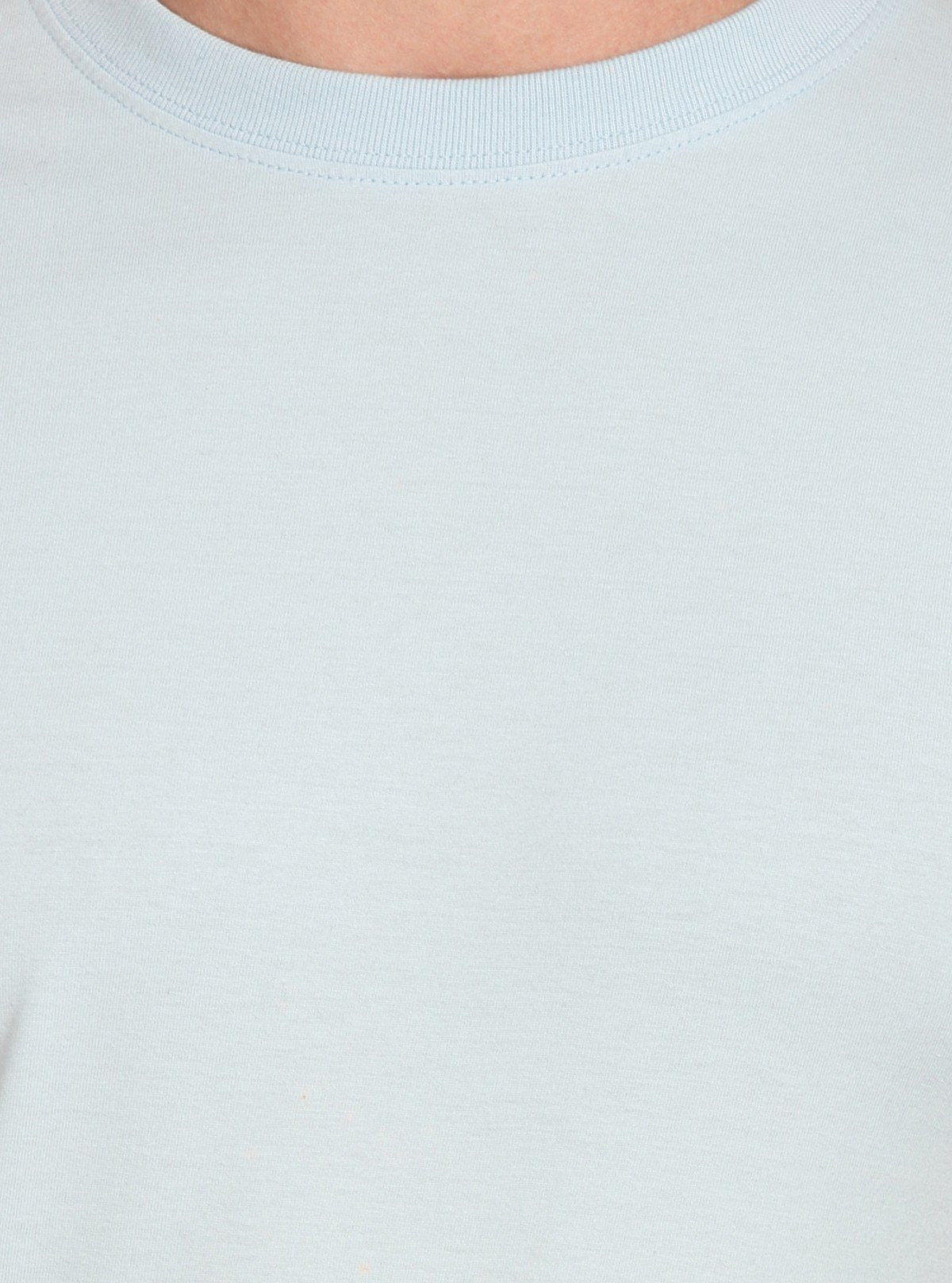 Men's Sea Blue Basic Crew Neck T-Shirt – Cool Comfort with Everyday Style - Boer and Fitch