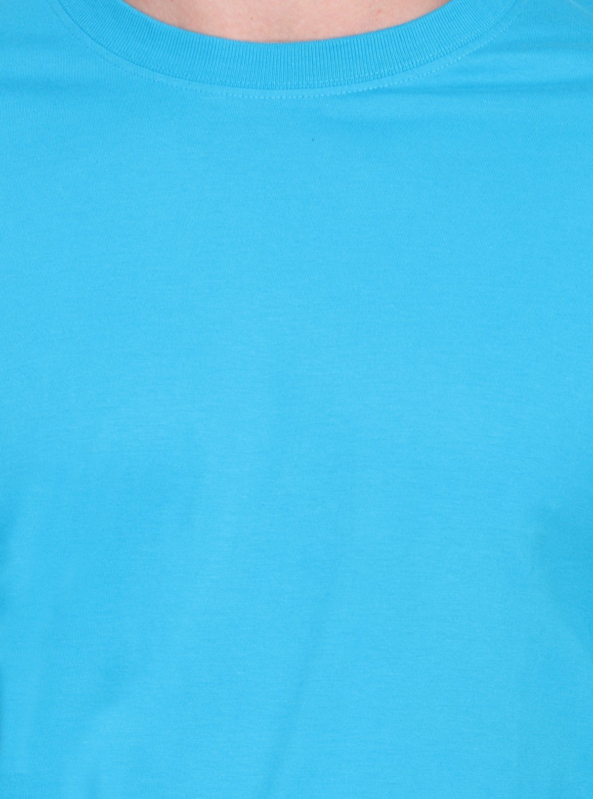 Men's Sky Blue Basic Crew Neck T-Shirt – Light, Cool & Everyday Essential - Boer and Fitch