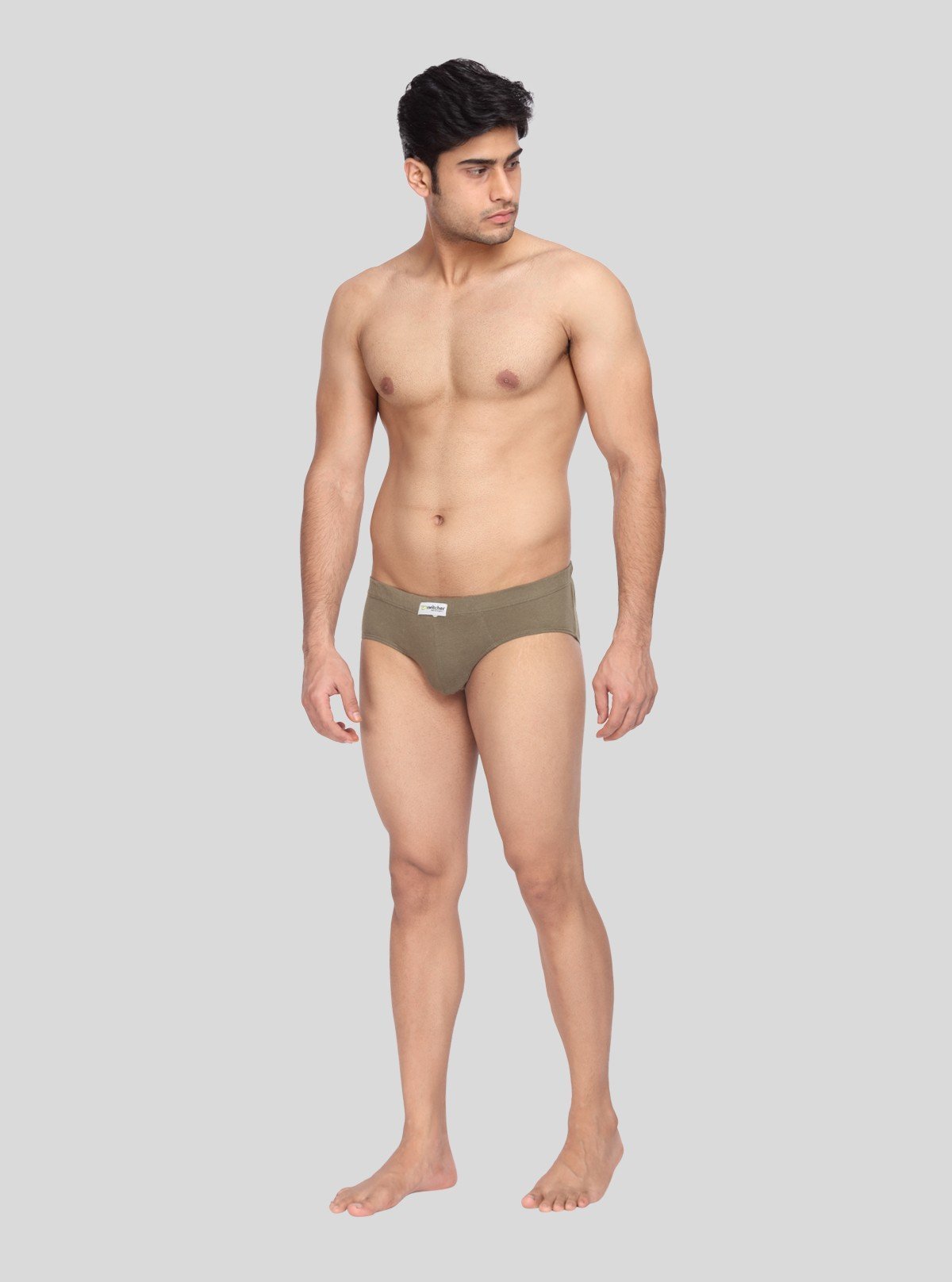 Men's Solid Beige Classic Fit Briefs – Pack of 2 - Boer and Fitch