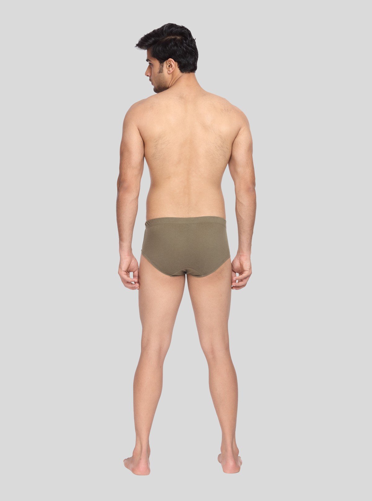Men's Solid Beige Classic Fit Briefs – Pack of 2 - Boer and Fitch