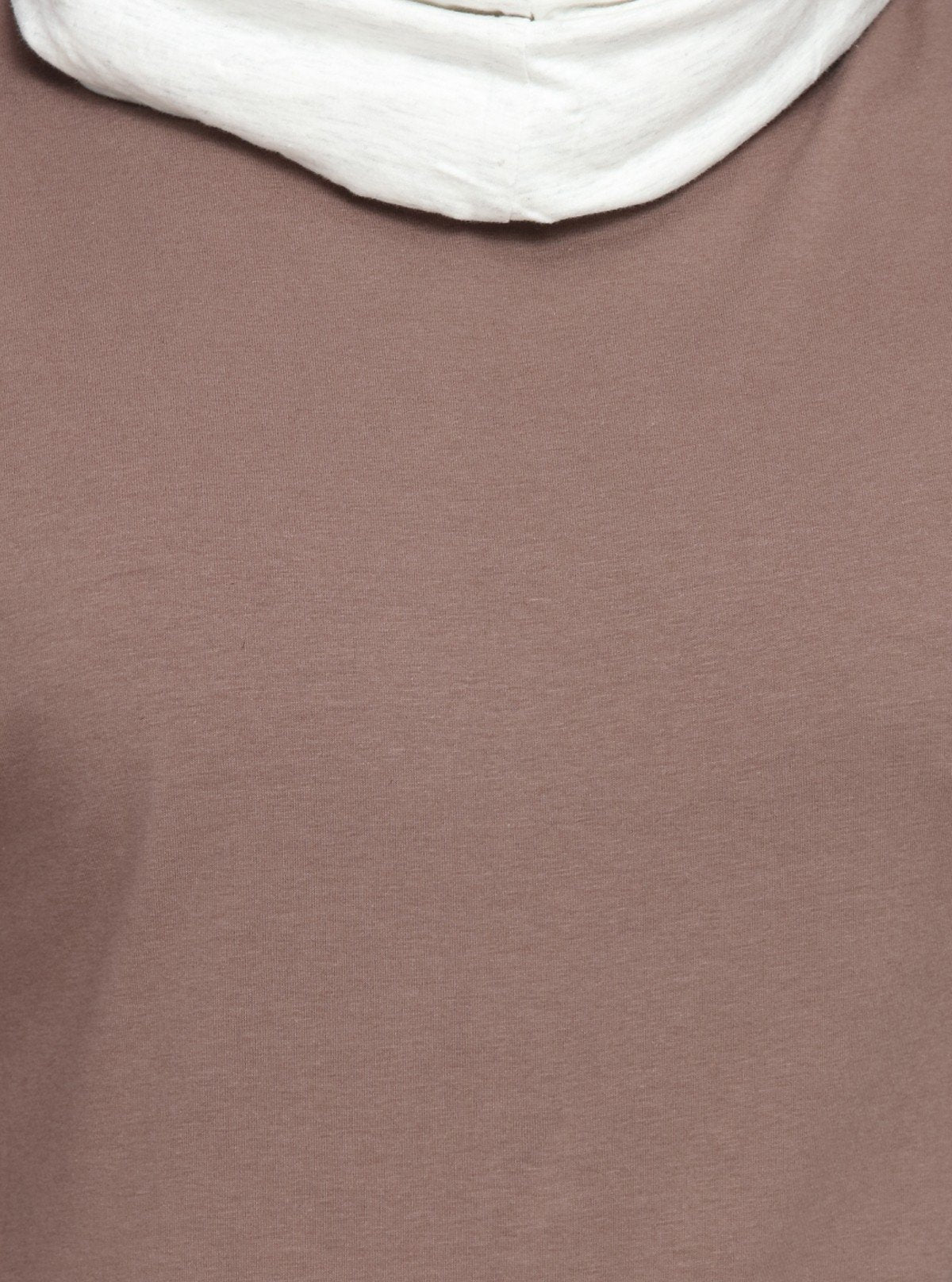 Men's Solid Brown Cotton Cowl Neck T-Shirt – Boer and Fitch - Boer and Fitch