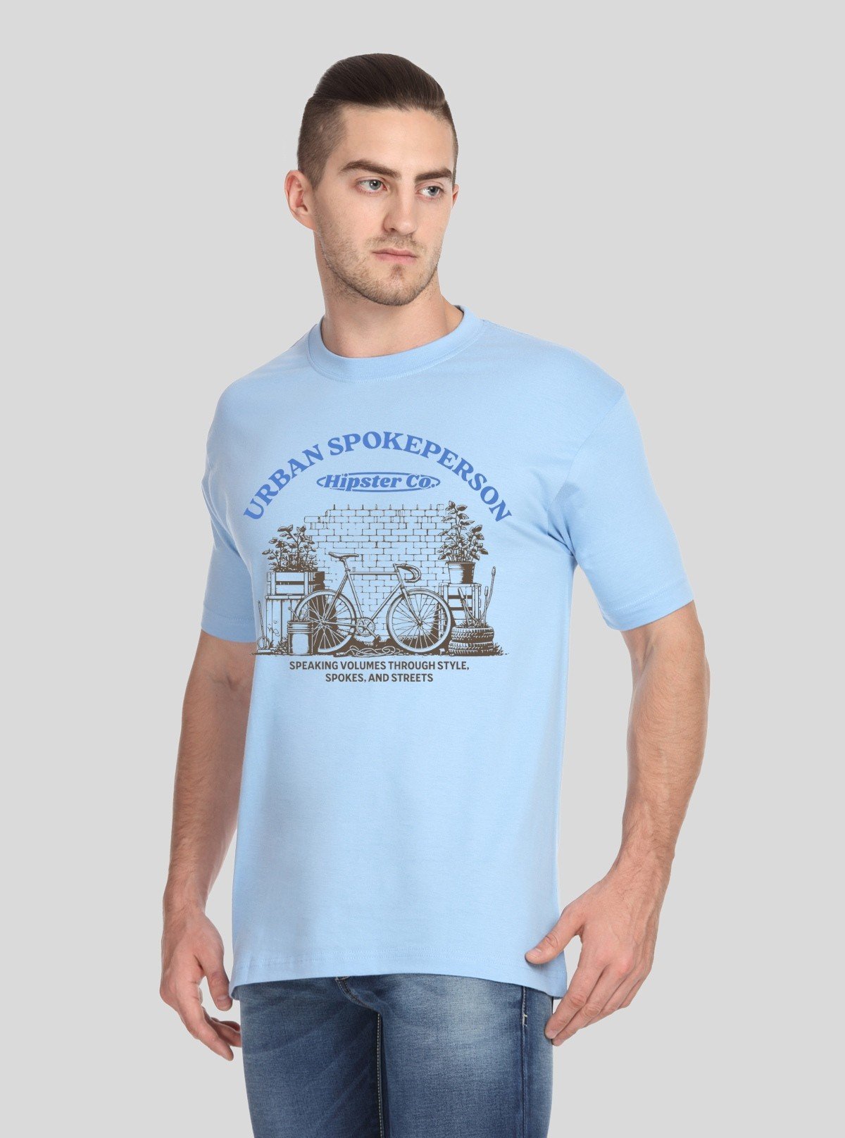 Men’s Urban Graphic Printed T-Shirt – Coastal Comfort & Style - Boer and Fitch