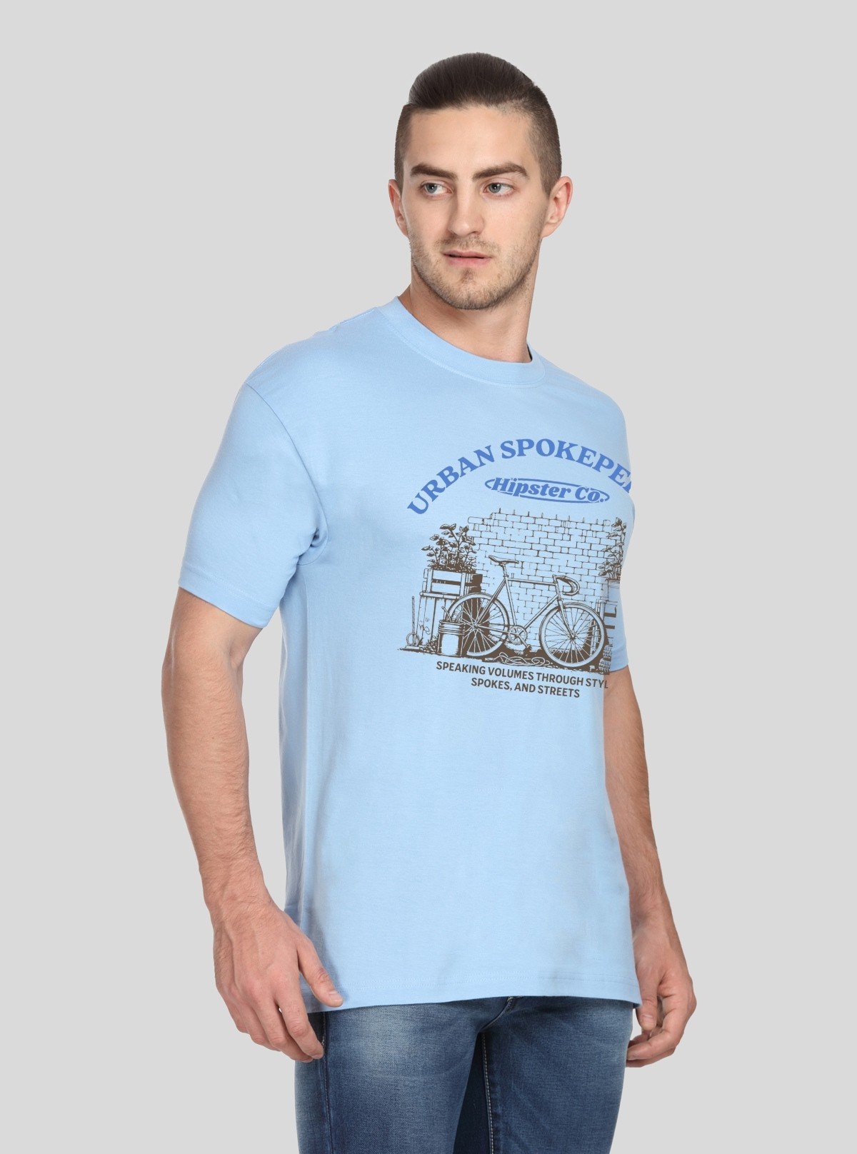 Men’s Urban Graphic Printed T-Shirt – Coastal Comfort & Style - Boer and Fitch