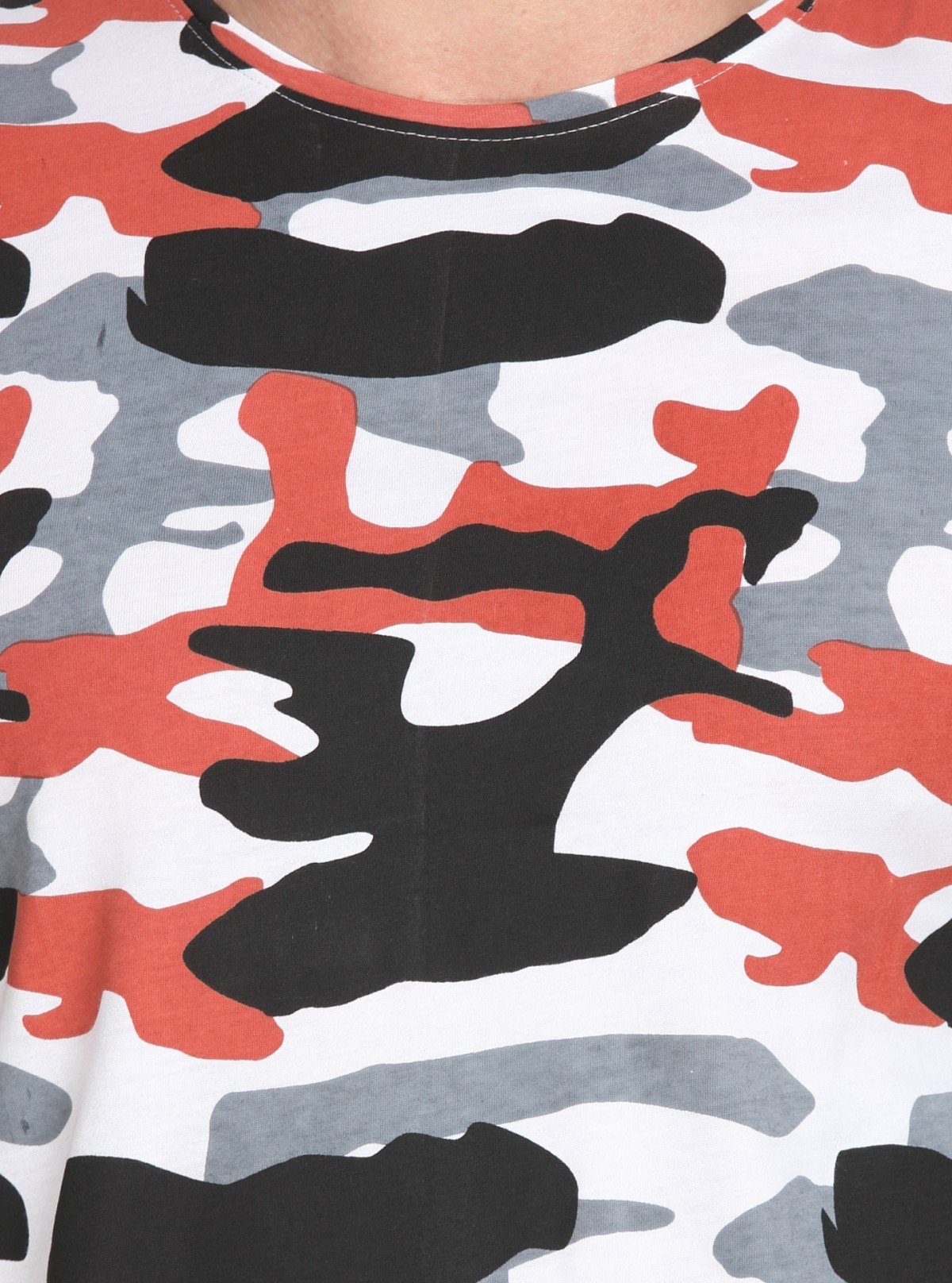 Men’s White Camouflage T-Shirt – Urban Military Street Style - Boer and Fitch