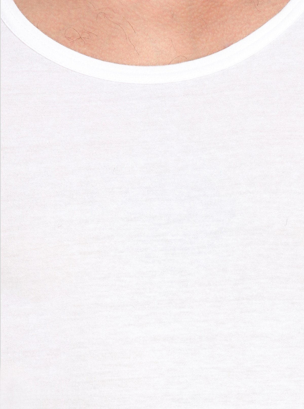 Men’s White Cotton Round Neck Half Sleeve Vest – Everyday Comfort - Boer and Fitch