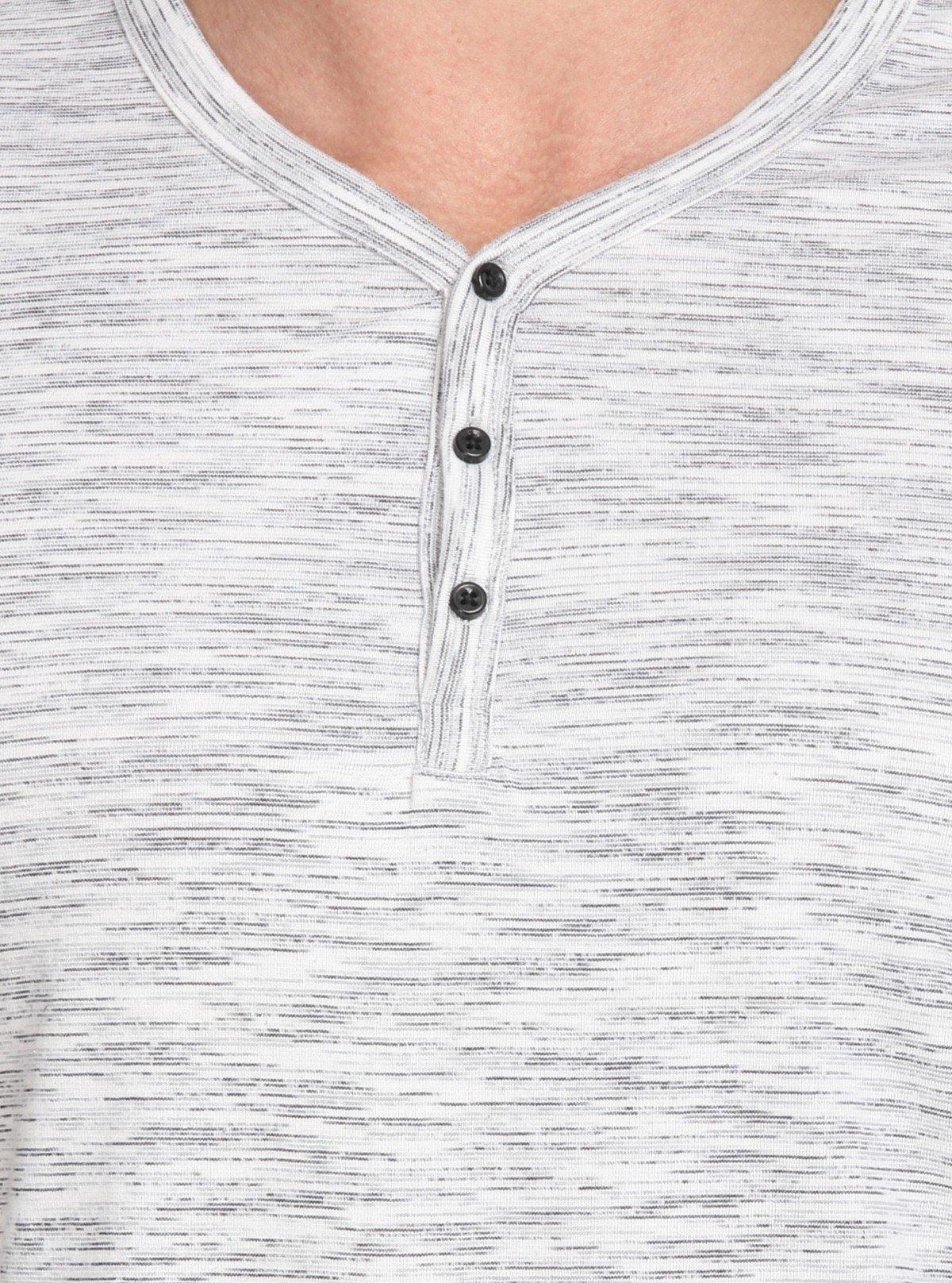 Men’s White Slub Henley T-Shirt – Classic Comfort Meets Modern Style - Boer and Fitch