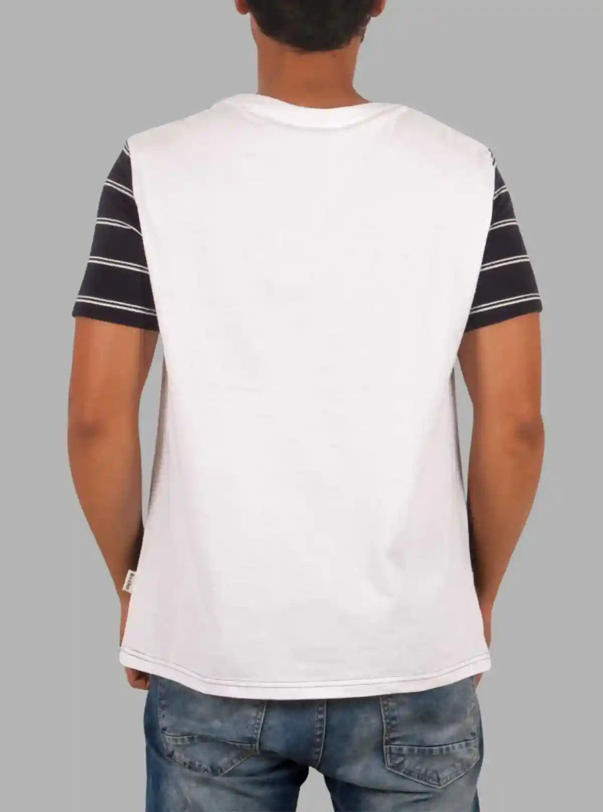 Men’s Navy Striped Crew Neck T-Shirt – Stylish & Comfortable | Boer & Fitch | Buy Online at  Boer and Fitch