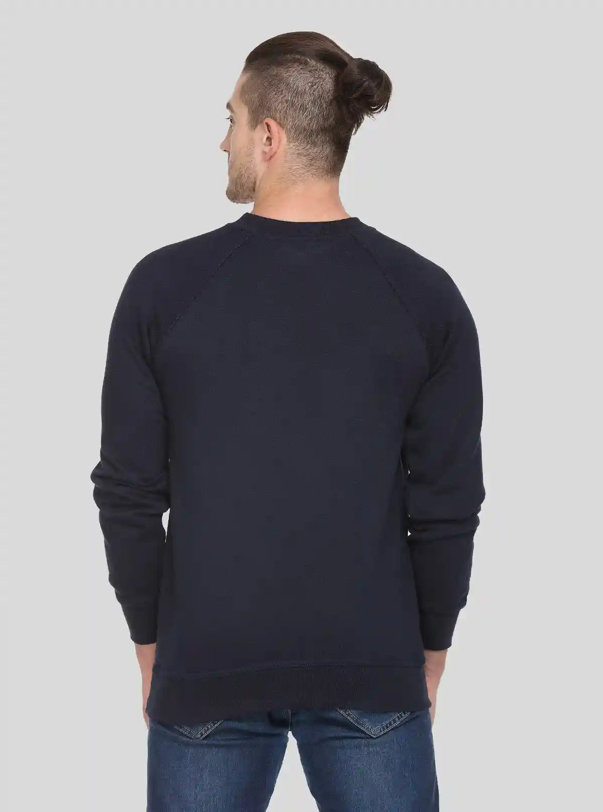 Men’s Navy Sweatshirt – Classic Comfort Meets Everyday Style | Buy Online at  Boer and Fitch