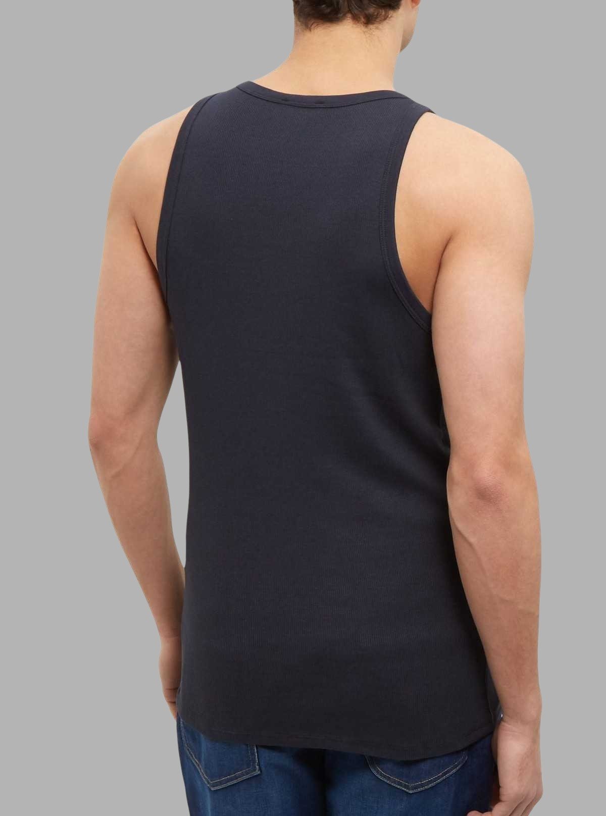 Navy Rib Vest for Men – Boer and Fitch - Boer and Fitch