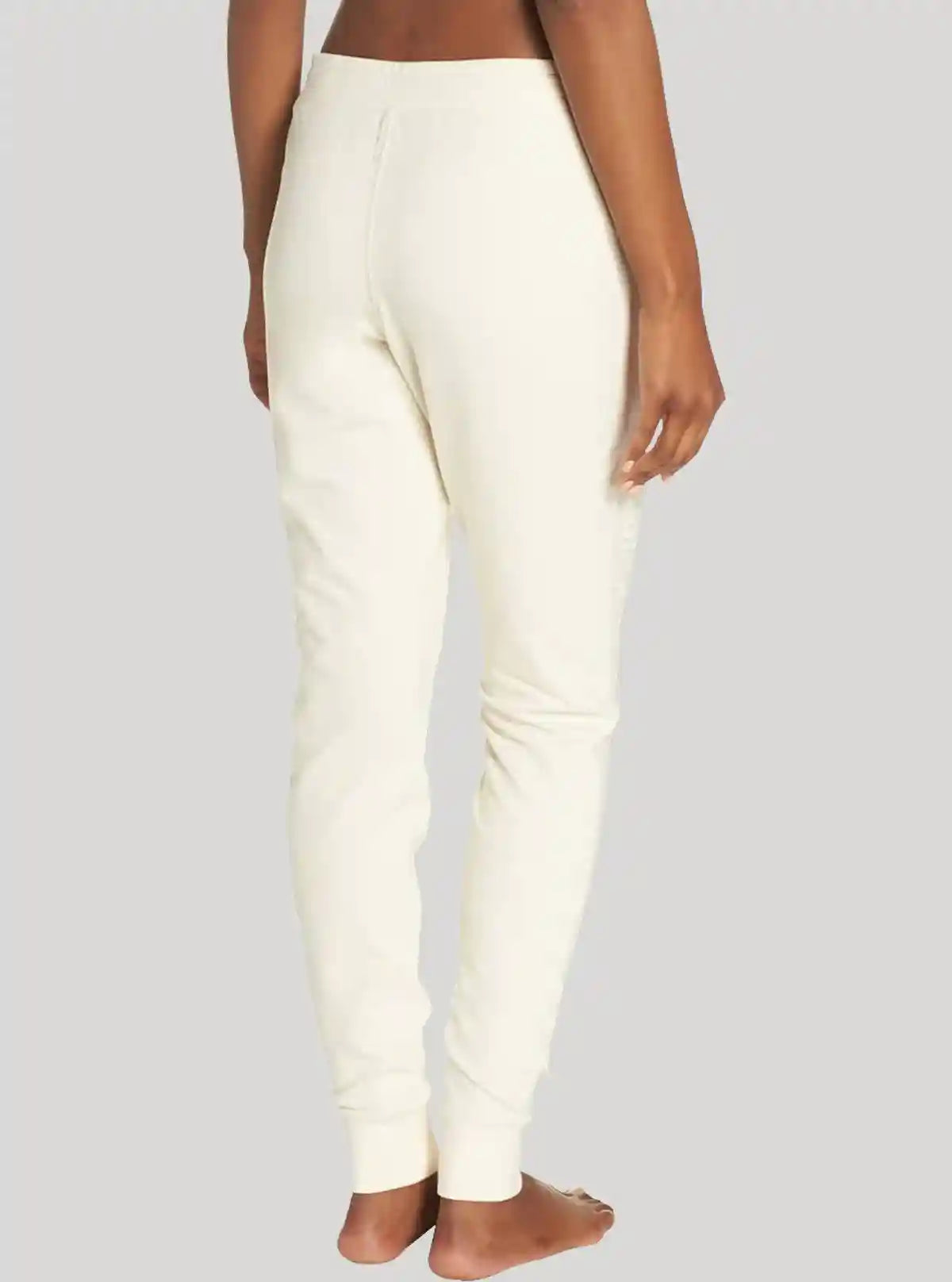 Women’s Off White Cotton Fleece Jogger Pants – Stylish Winter Comfort | Buy Online at  Boer and Fitch