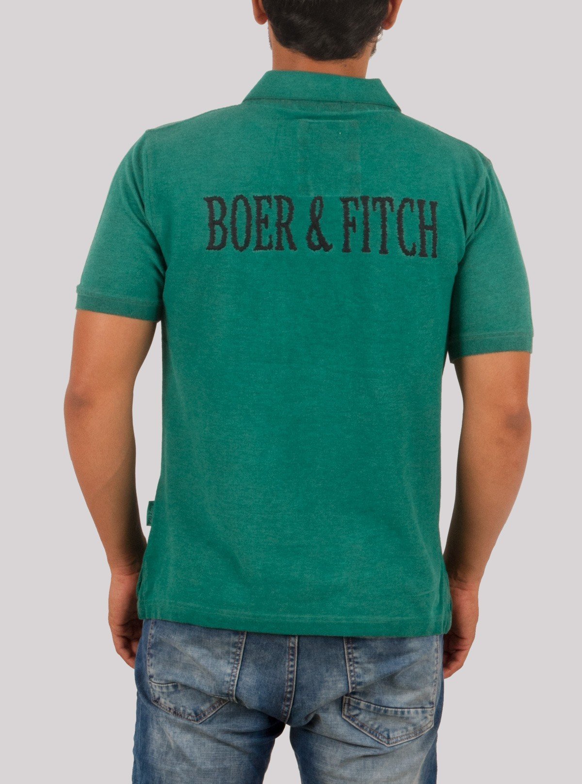 Olive Garment Dyed Polo T-Shirt for Men – Boer and Fitch - Boer and Fitch
