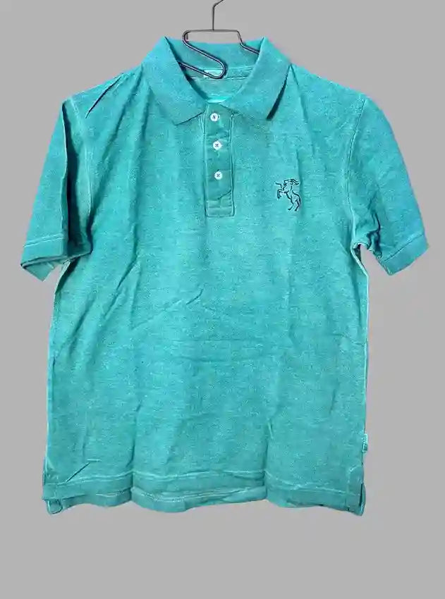 Olive Garment Dyed Polo T-Shirt for Men – Boer and Fitch