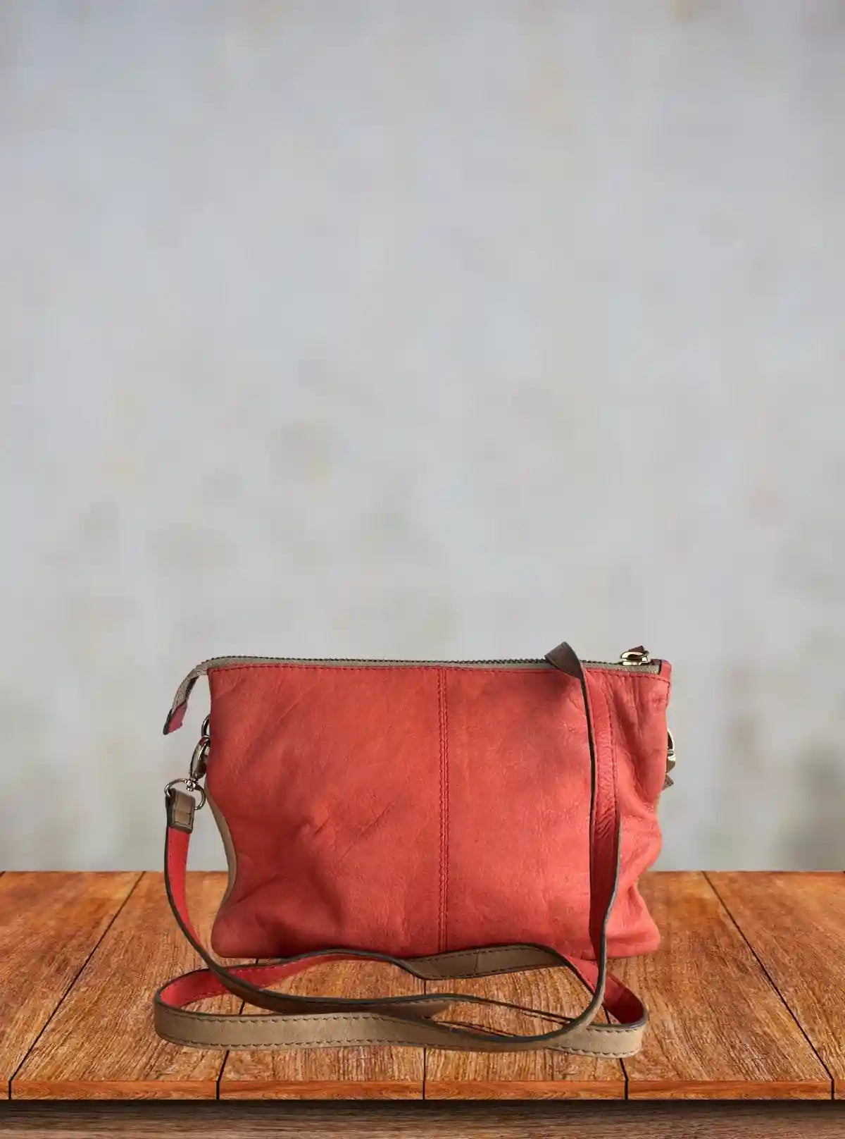 Classic Clutch Sling Bag in Pastel Pink – Elegant & Versatile by Boer & Fitch | Buy Online at  Boer and Fitch