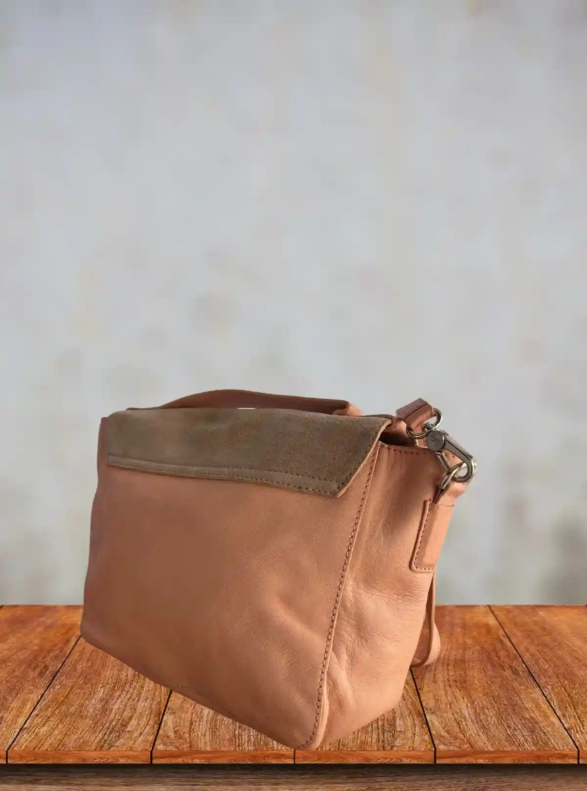 Classic Clutch Sling Bag in Sandal Beige – Elegant Everyday Essential by Boer & Fitch | Buy Online at  Boer and Fitch