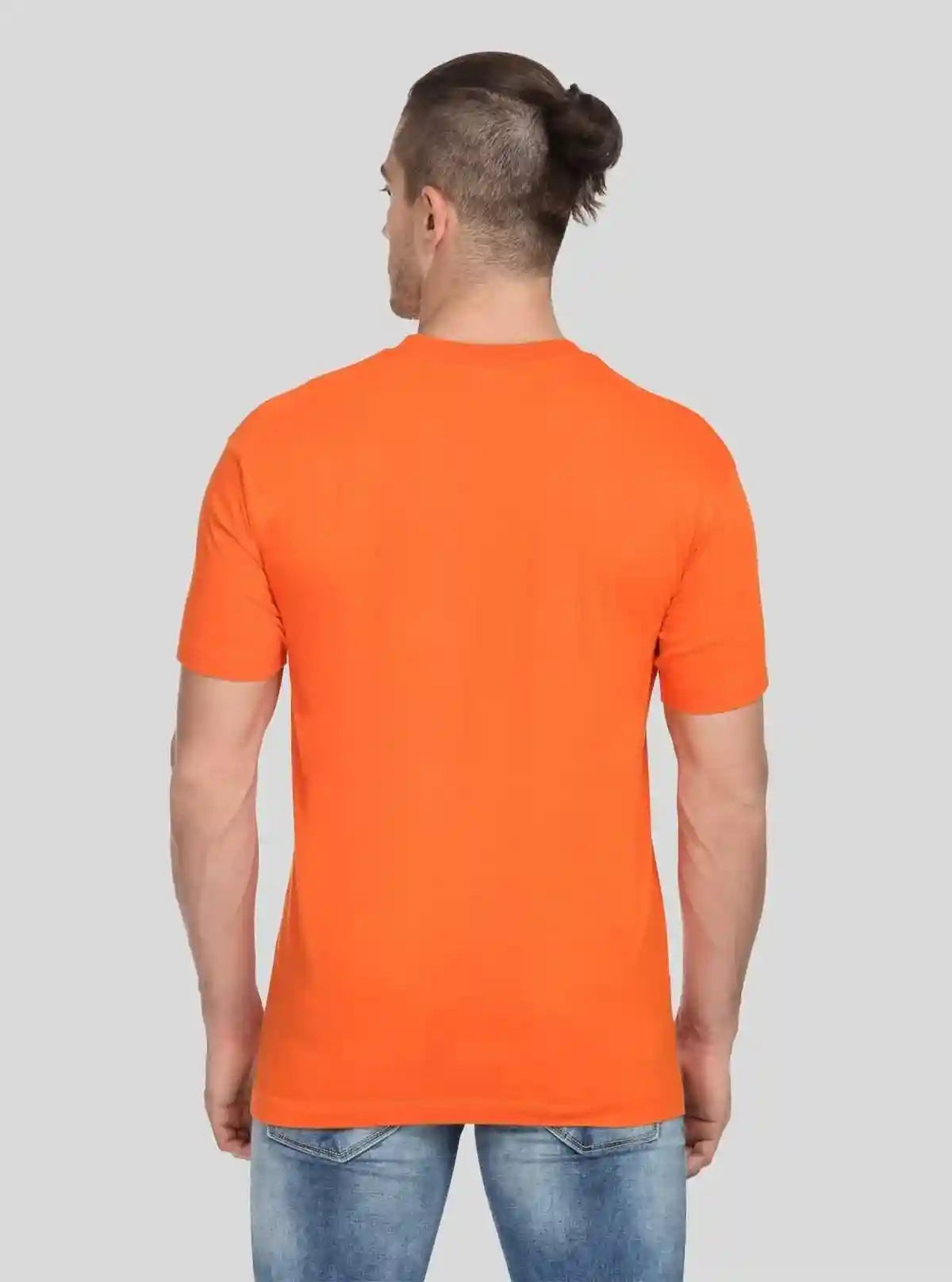 Men’s Orange Shine Bright Printed T-Shirt | Buy Online at  Boer and Fitch
