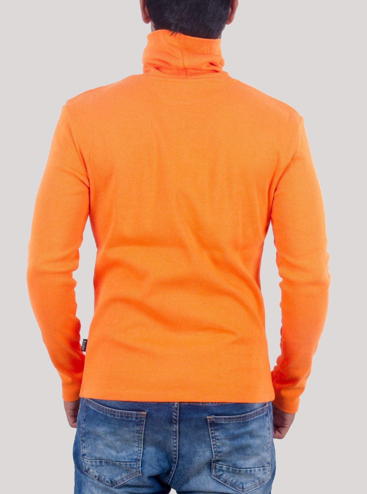 Orange Turtle Neck Sweatshirt – Boer and Fitch - Boer and Fitch