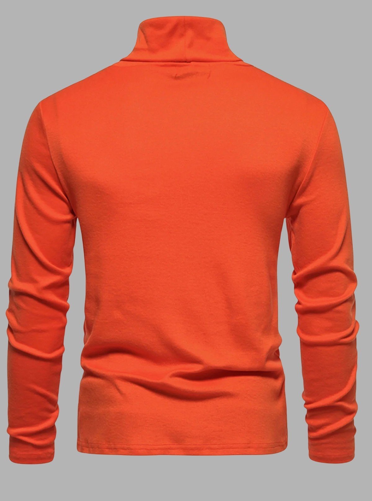 Persimmon Turtle Neck Sweatshirt – Boer and Fitch - Boer and Fitch