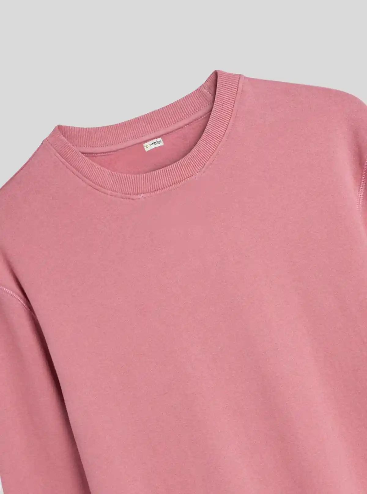 Men’s Pink Garment Dyed Sweatshirt – Soft, Washed & Style-Forward | Buy Online at  Boer and Fitch