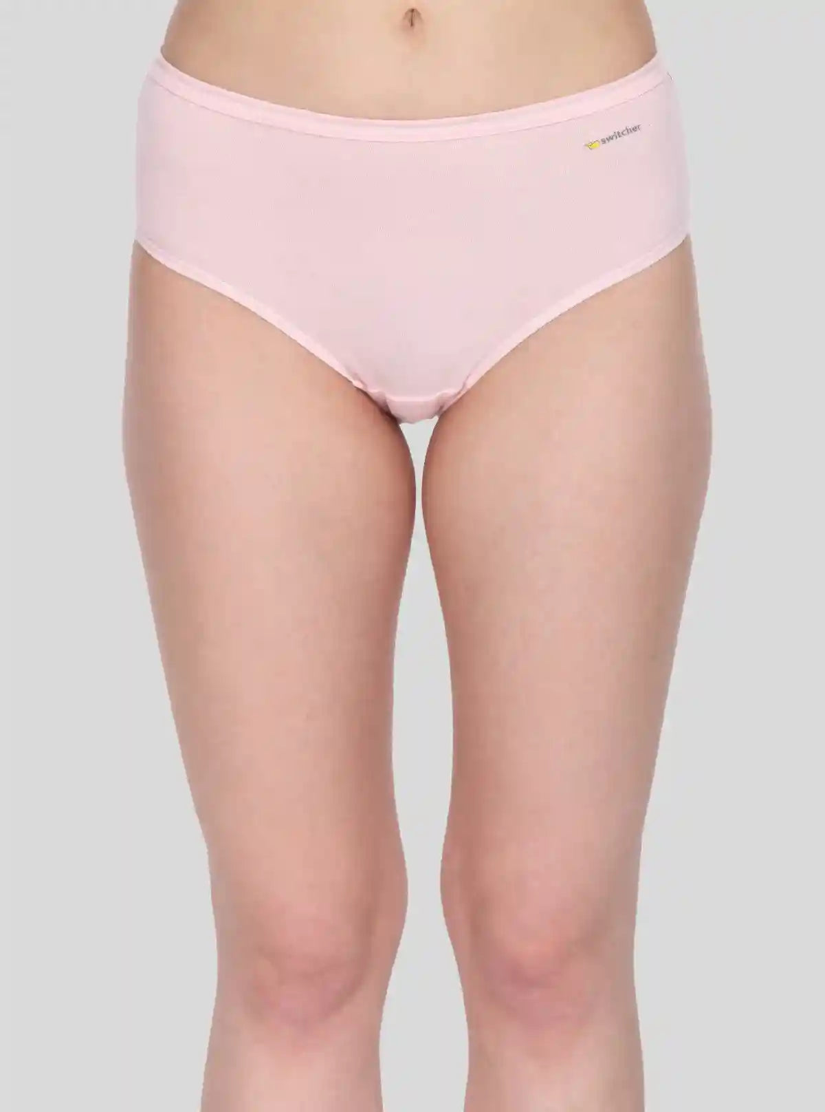 Women’s Pink Cotton Elastane Brief – Soft Stretch Everyday Innerwear | Buy Online at  Boer and Fitch