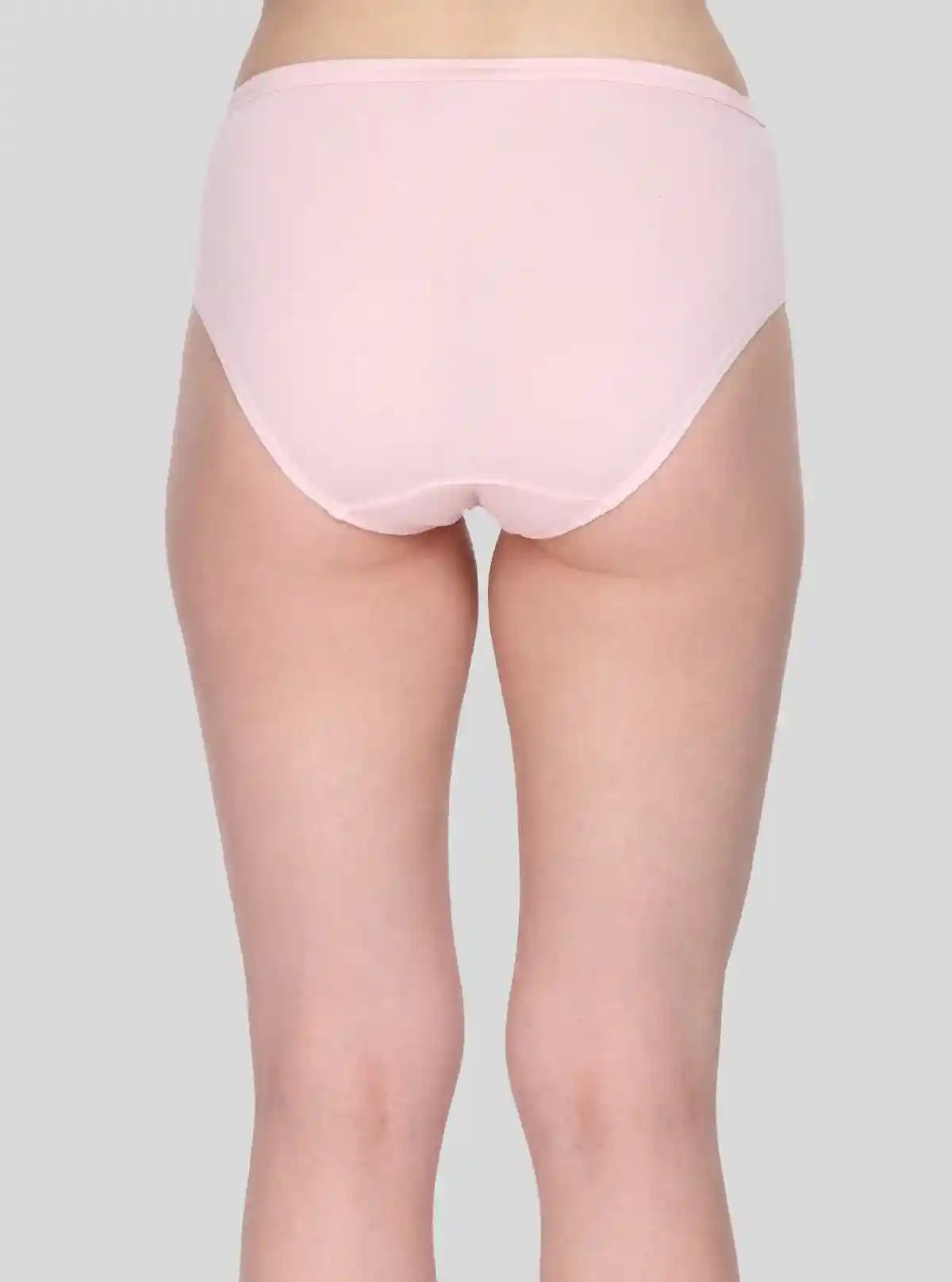 Women’s Pink Cotton Elastane Brief – Soft Stretch Everyday Innerwear | Buy Online at  Boer and Fitch