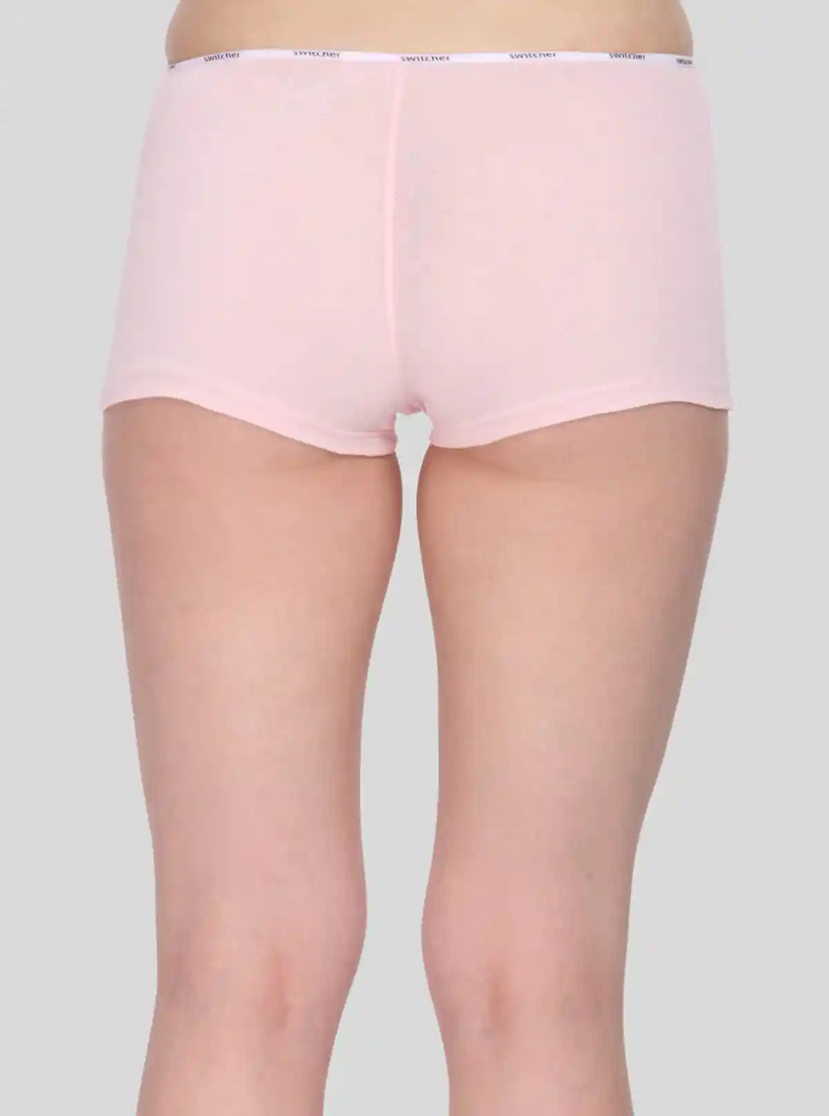 Women’s Pink Solid Hipster Brief in Cotton Elastane Jersey – Soft, Stretchy & Stylish | Buy Online at  Boer and Fitch