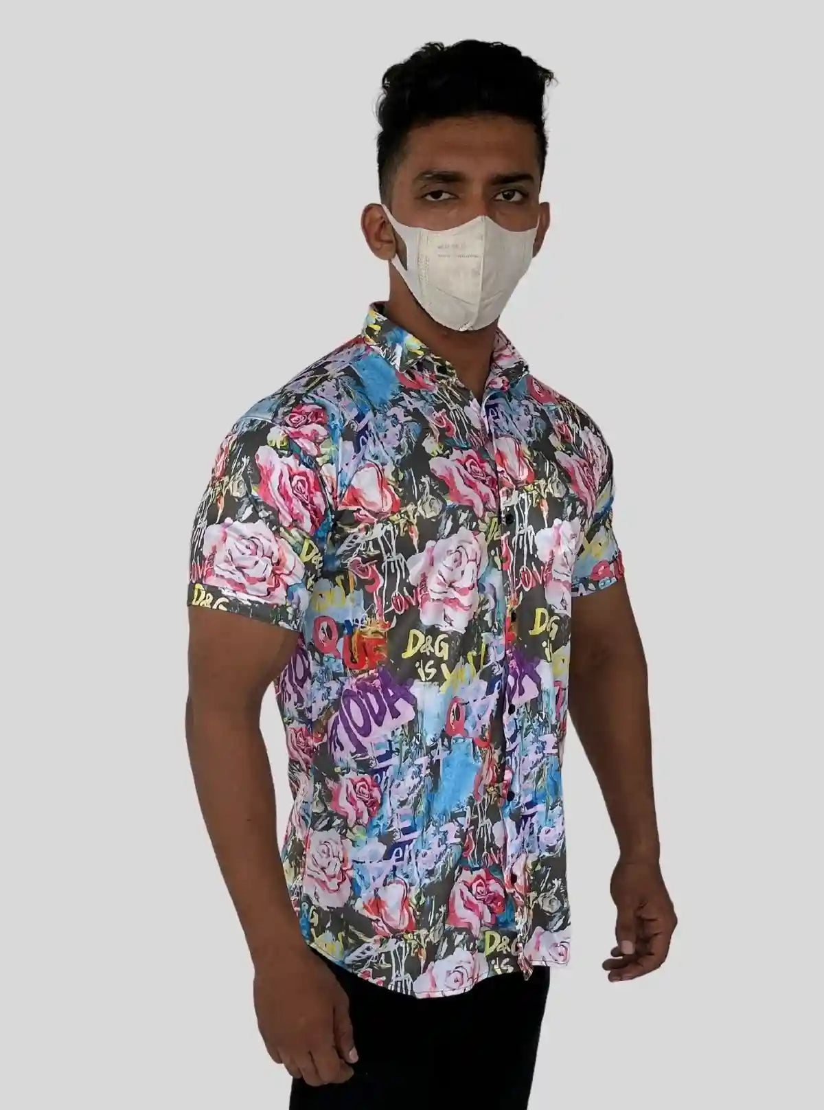 Men's Creepy AOP Printed Poly Shirt – Bold & Edgy Statement Wear by Boer and Fitch from Boer and Fitch | Buy Online at gep32c-qs.myshopify.com