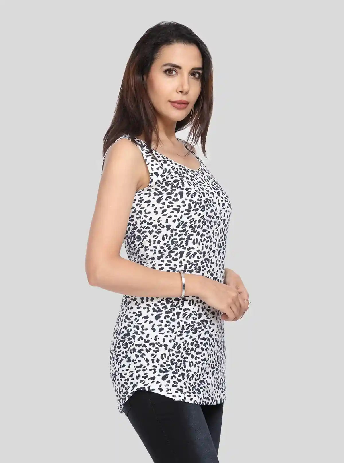 Women’s Black Cheetah Printed Top – Boer and Fitch | Buy Online at  Boer and Fitch