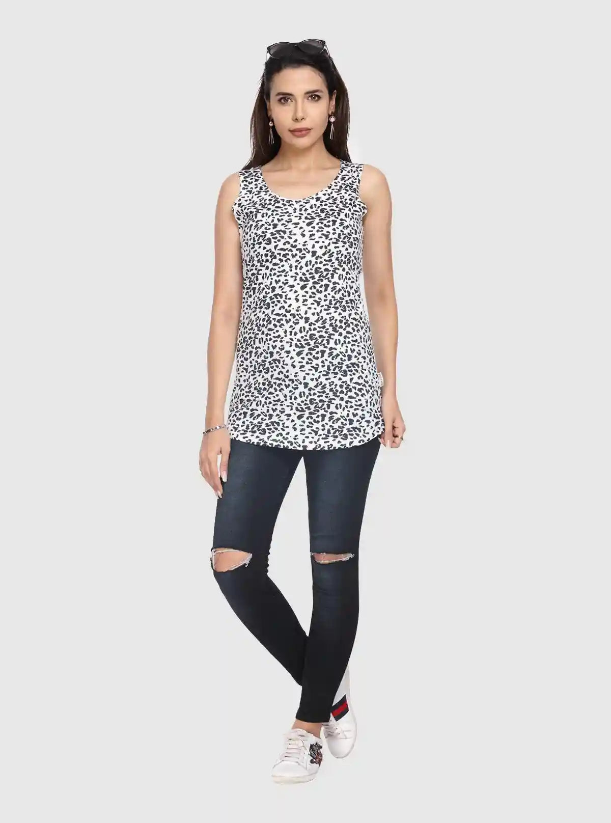 Women’s Black Cheetah Printed Top – Boer and Fitch | Buy Online at  Boer and Fitch