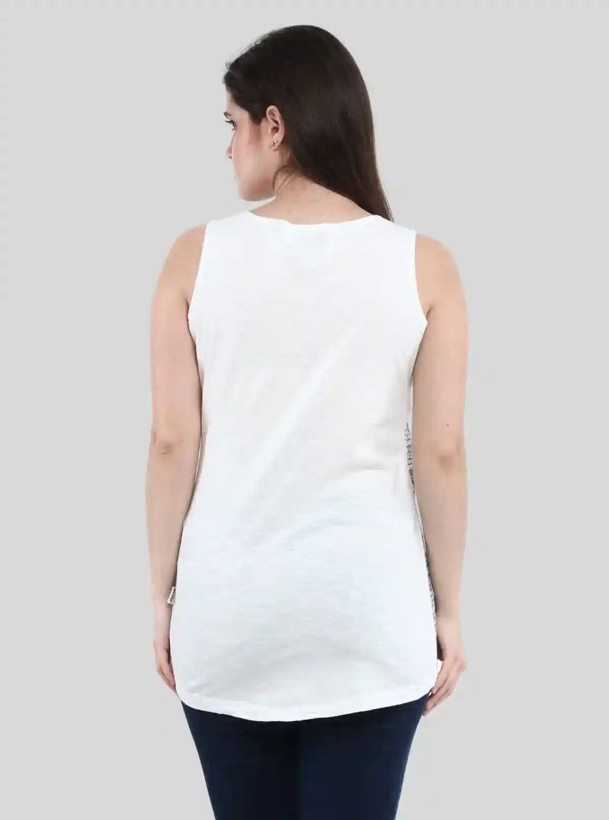 Women’s Graphic Print Sleeveless T-Shirt – Casual & Stylish | Boer & Fitch | Buy Online at  Boer and Fitch